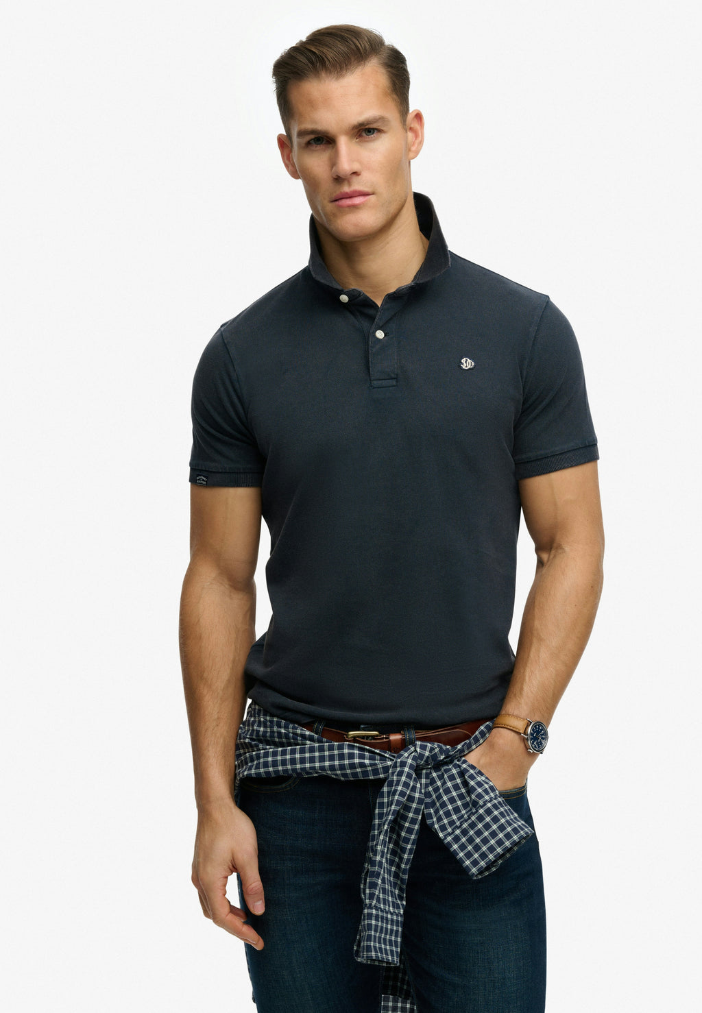 Vintage Destroy Polo Shirt