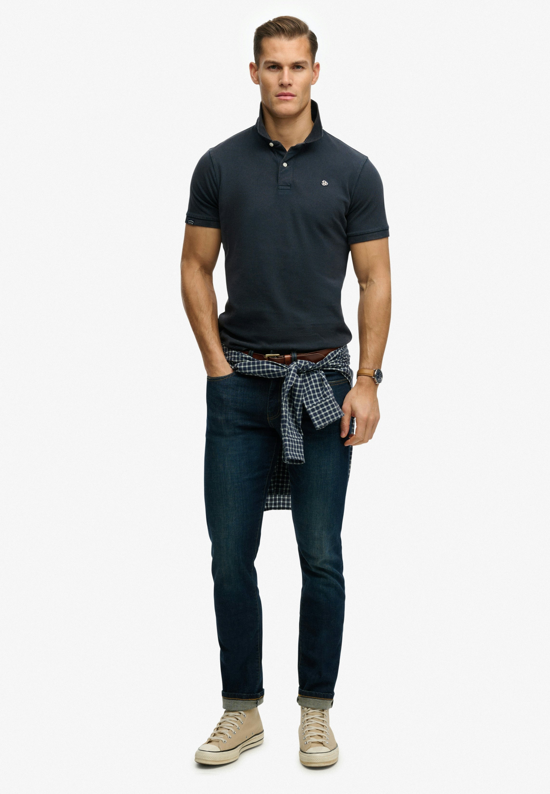 Vintage Destroy Polo Shirt