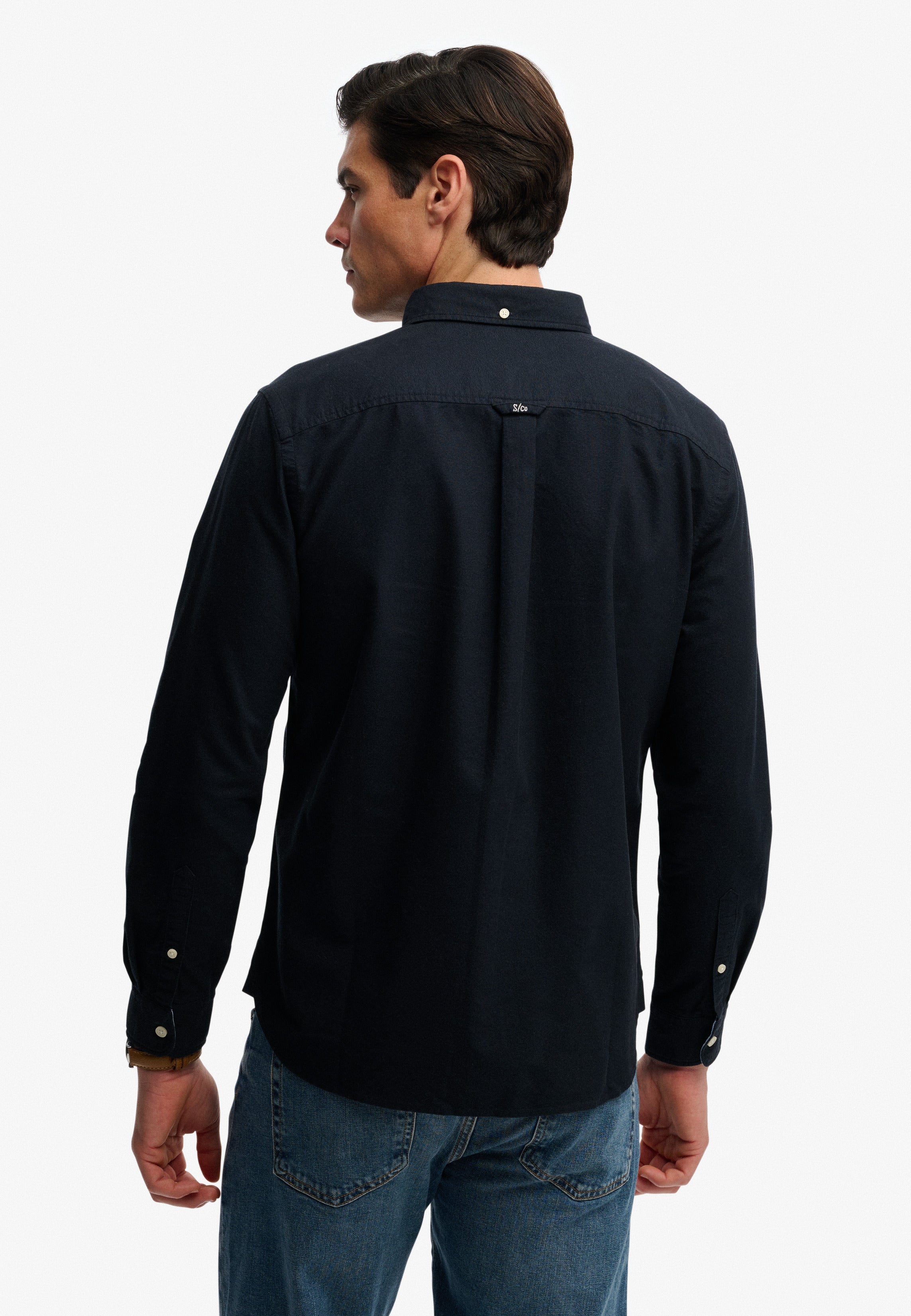 Preppy Oxford Long Sleeve Shirt