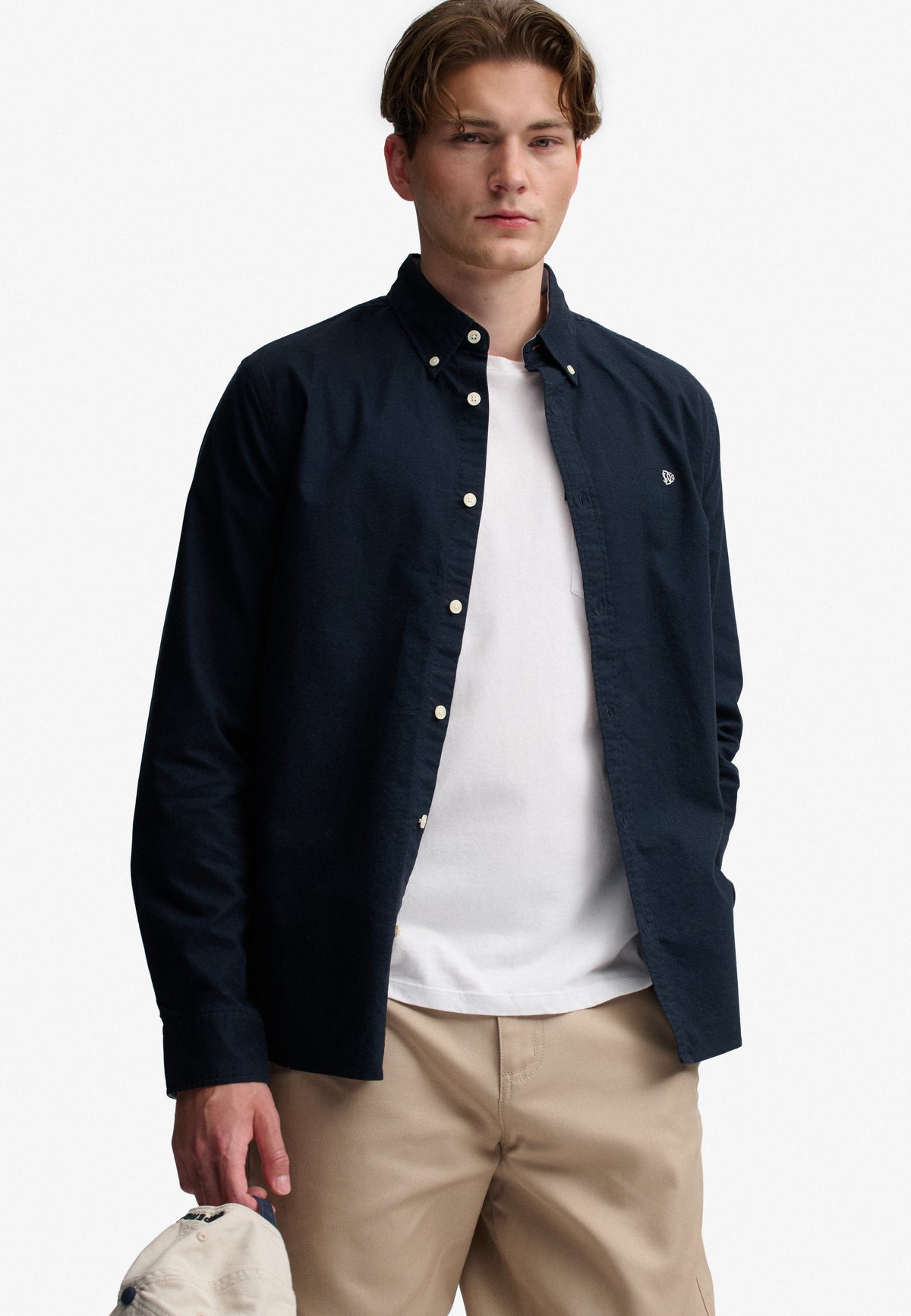Preppy Oxford Long Sleeve Shirt