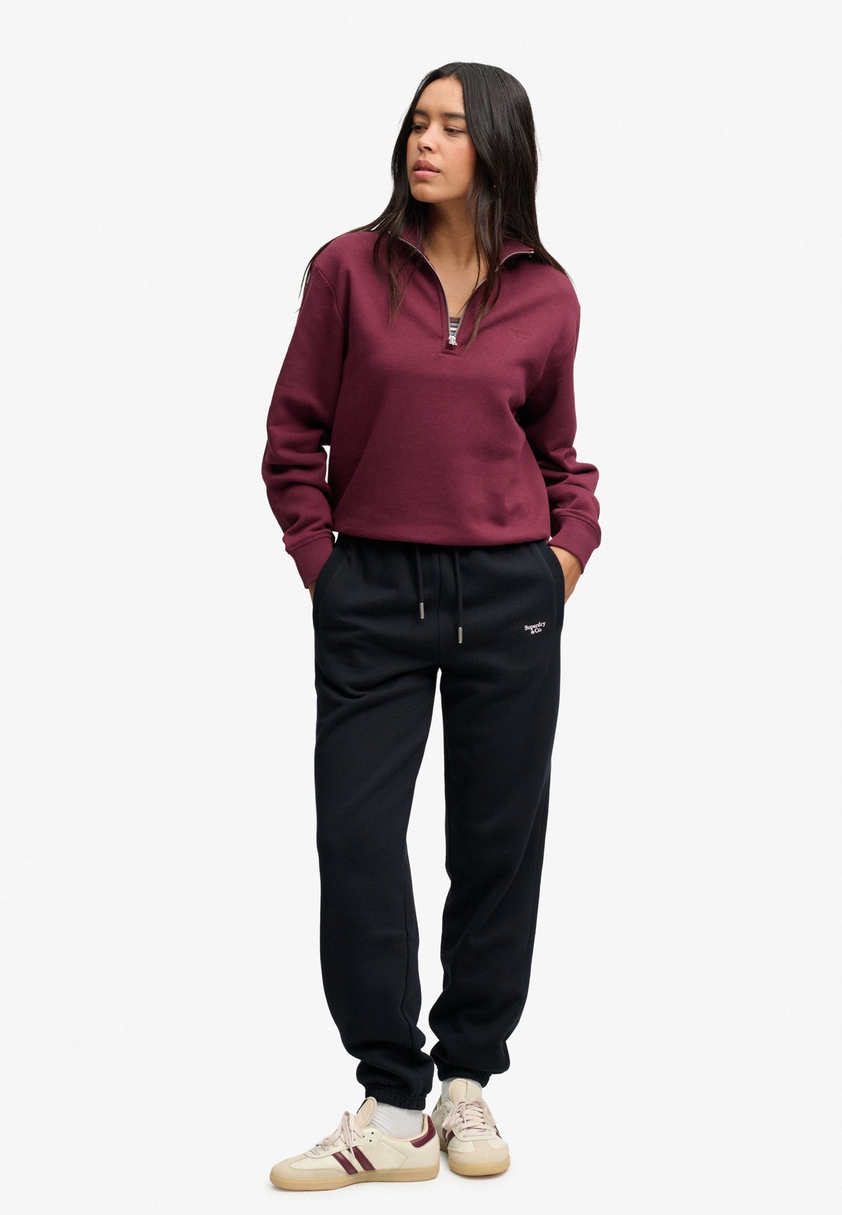Signature Embroidered Cuffed Joggers