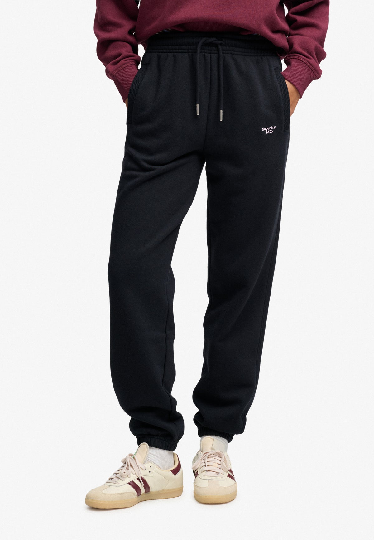 Signature Embroidered Cuffed Joggers