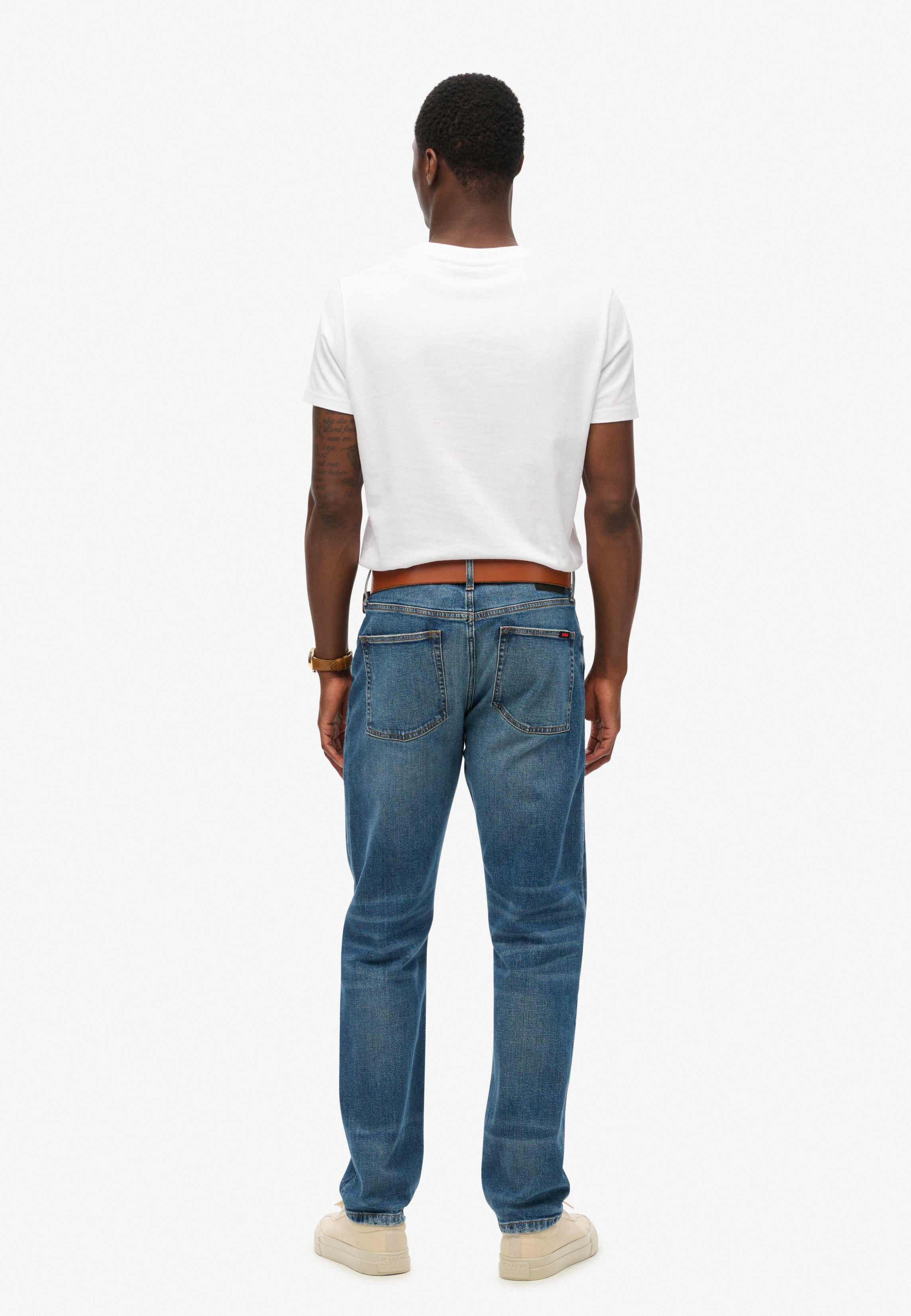 Organic Cotton Vintage Slim Straight Jeans