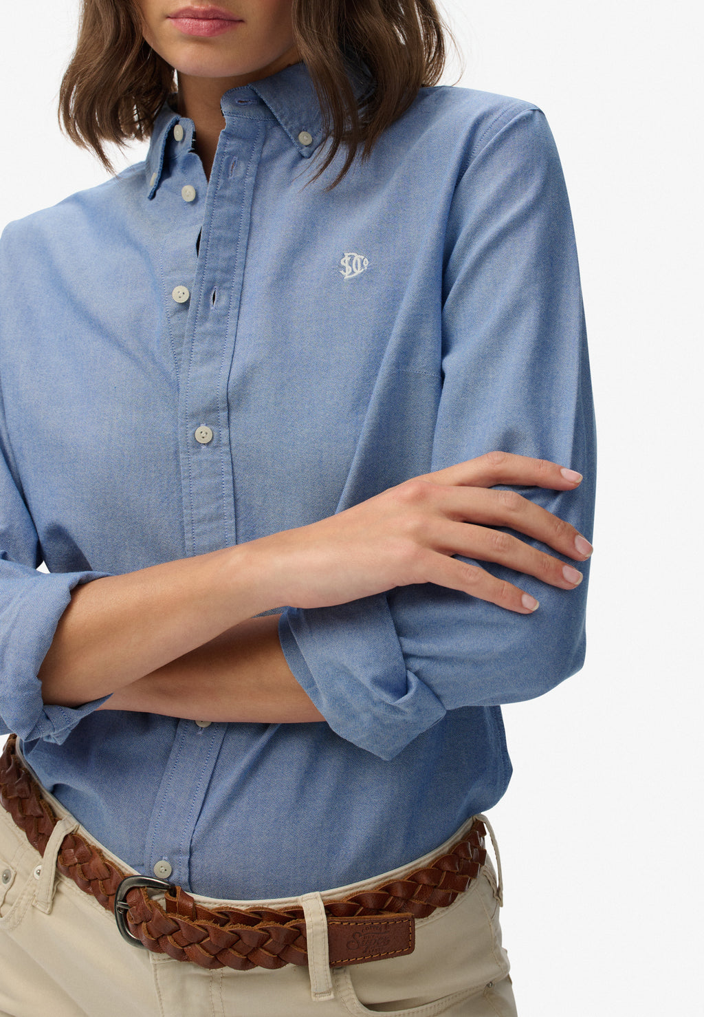 Slim Oxford Button Down Long Sleeve Shirt