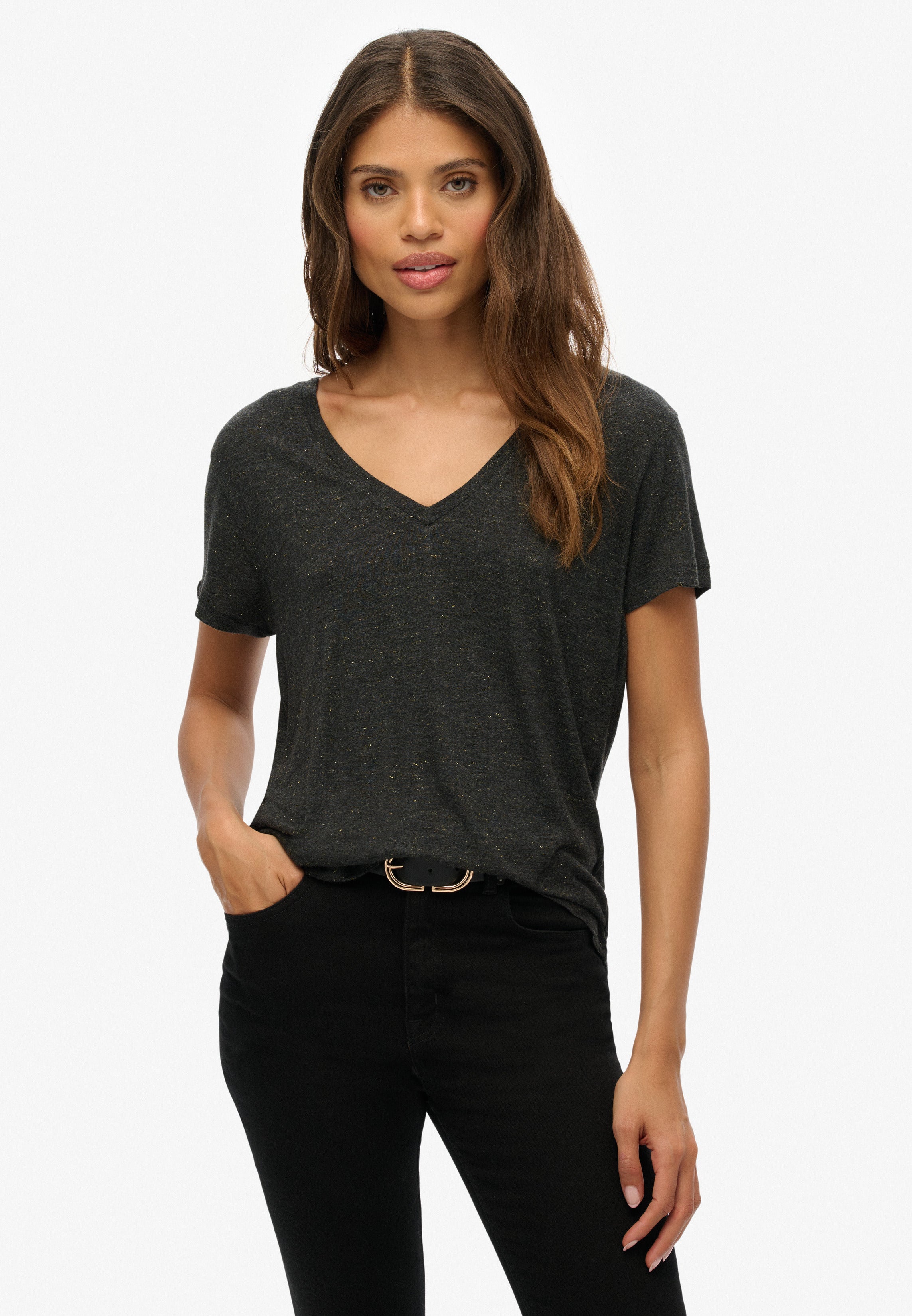 Studios Slub Embroidered T-Shirt