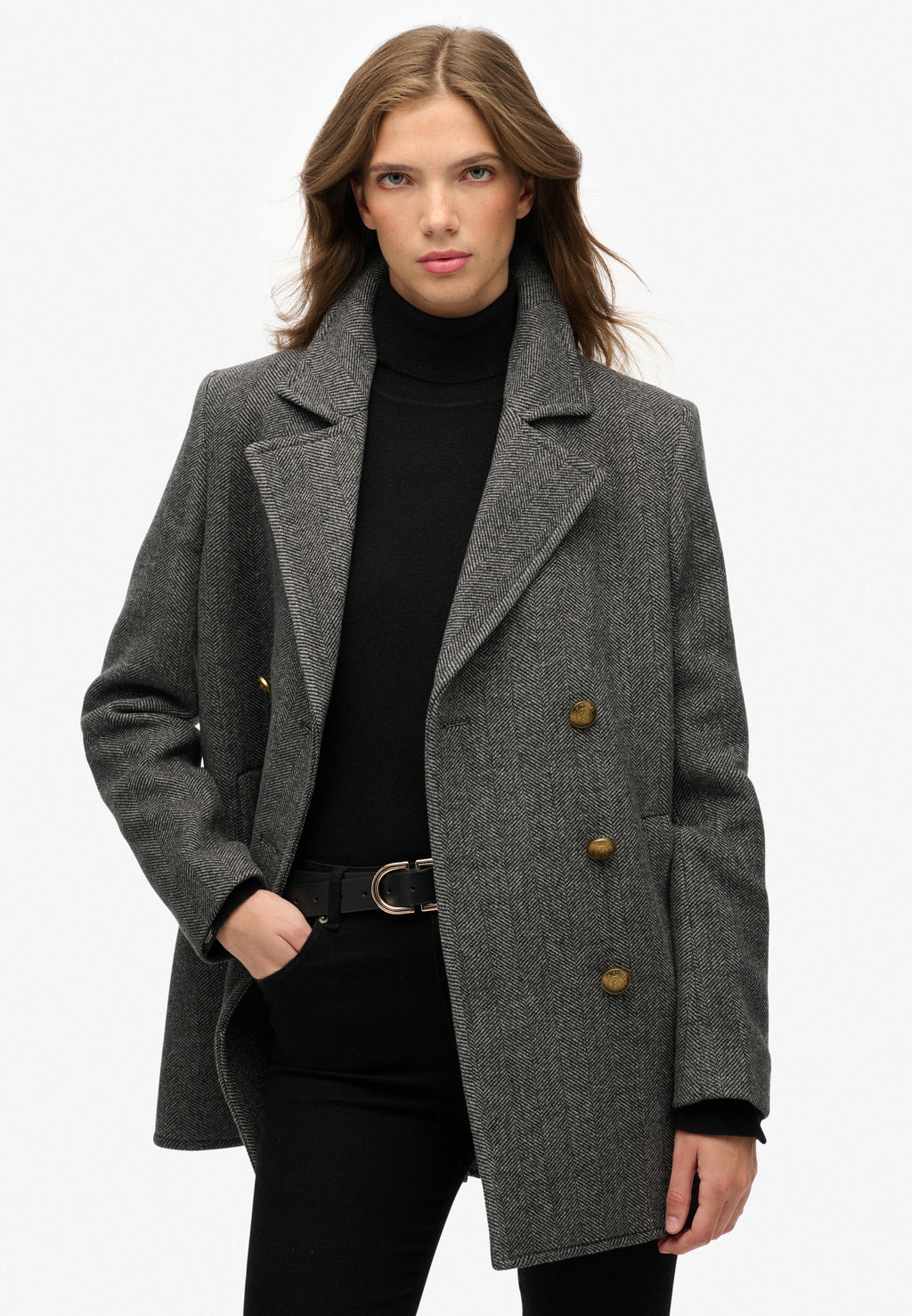 Double Breasted Pea Coat