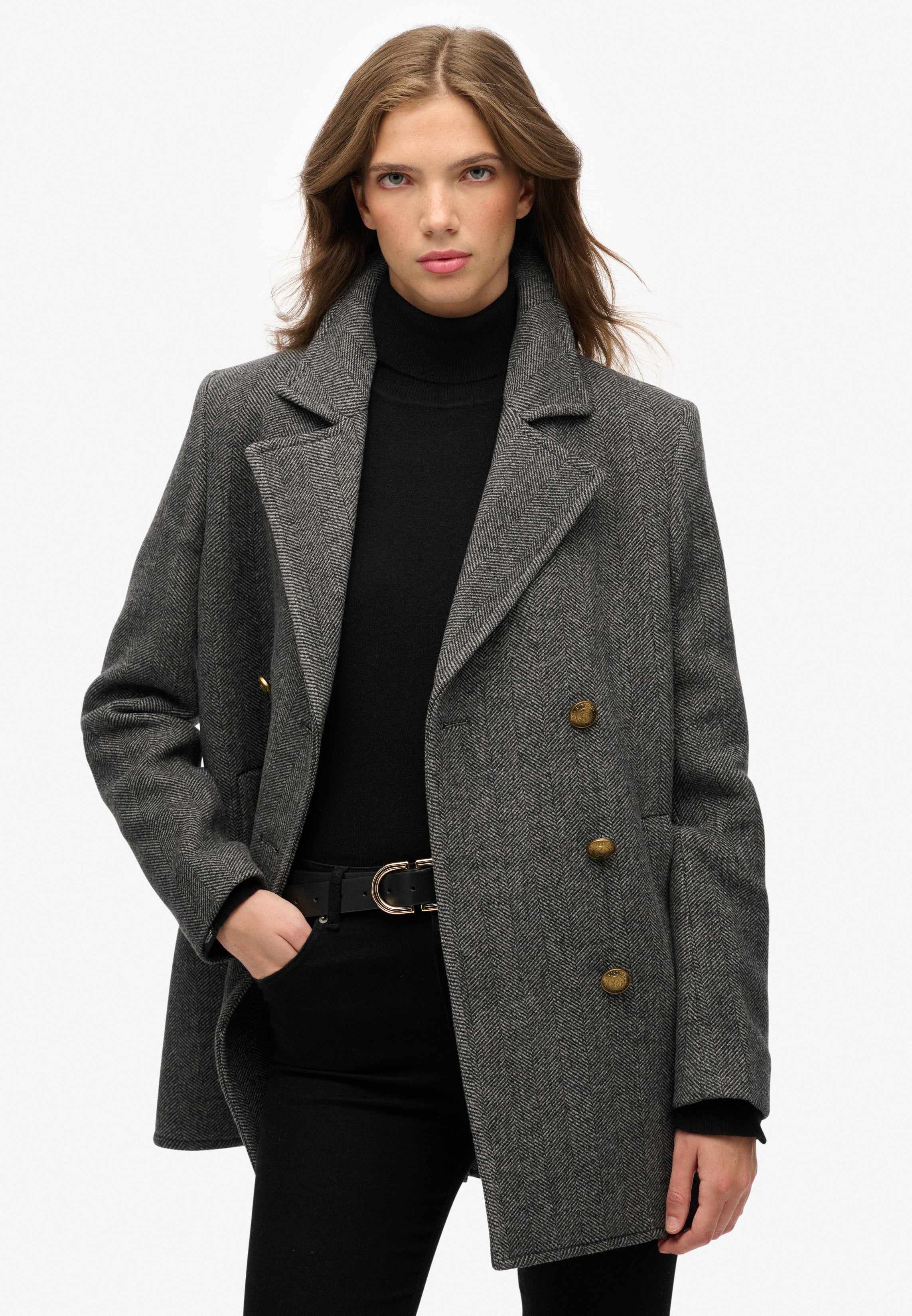 Double Breasted Pea Coat