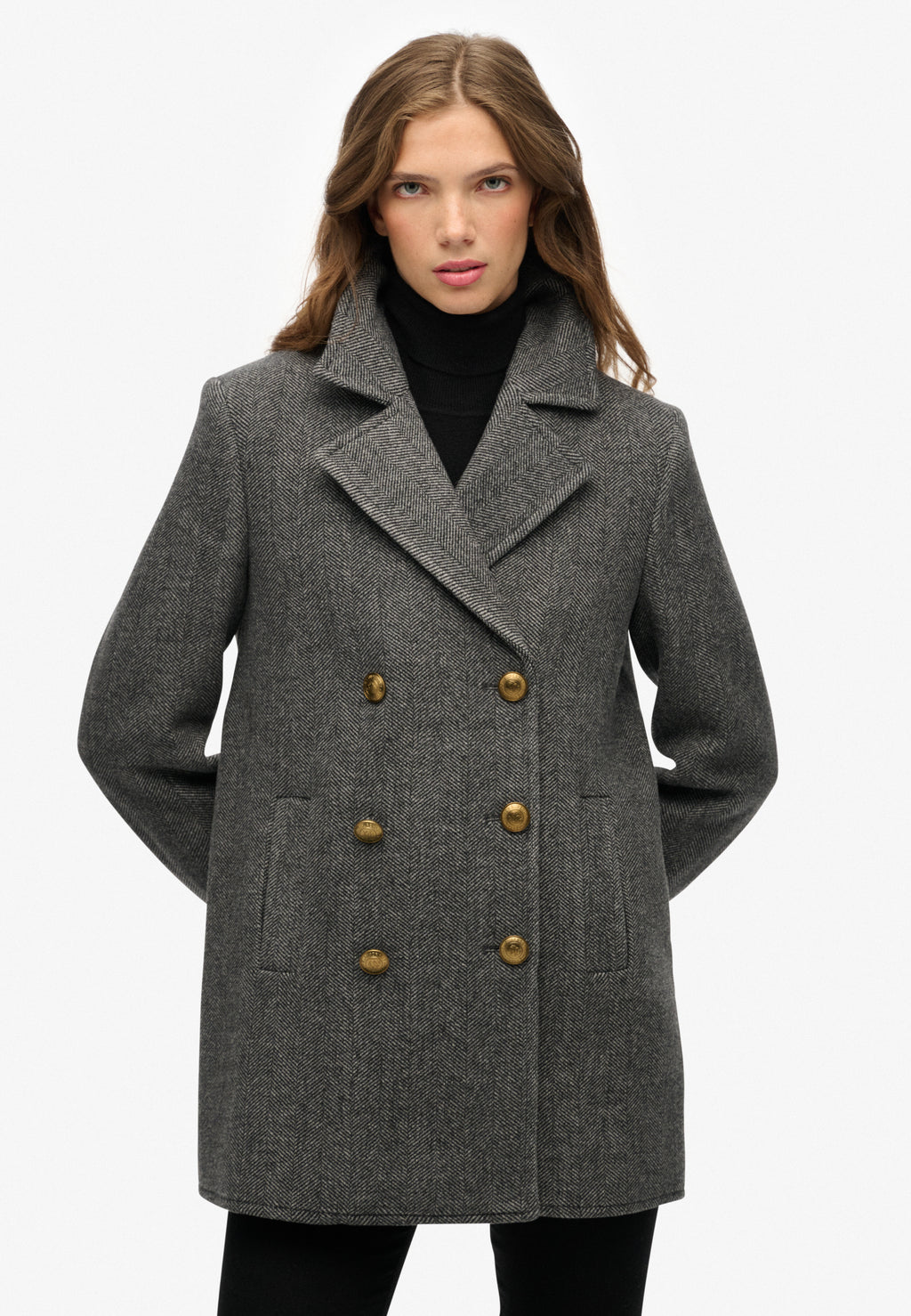 Double Breasted Pea Coat