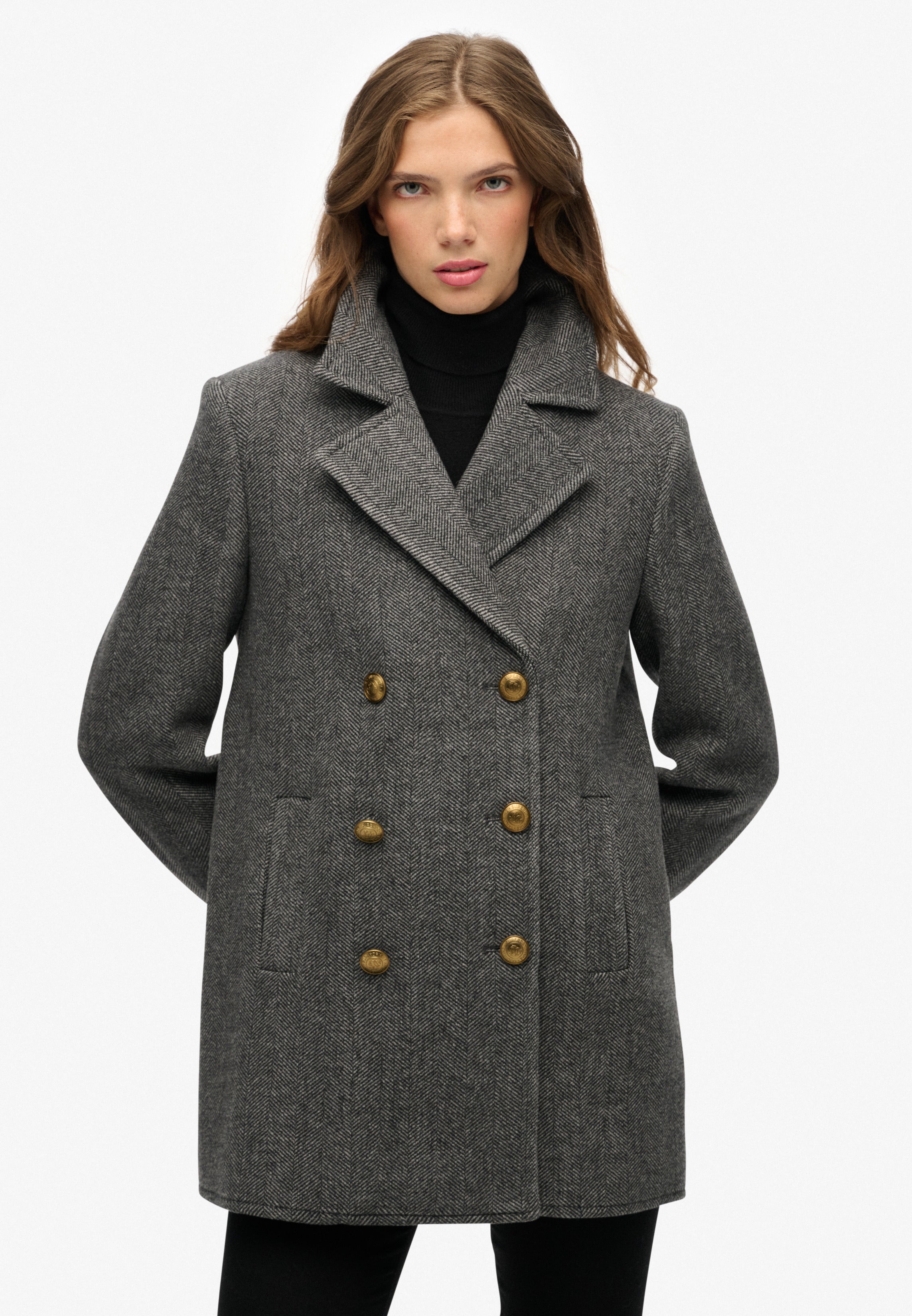 Double Breasted Pea Coat