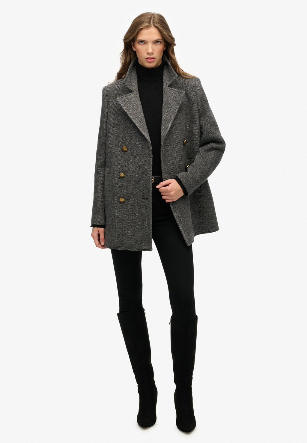 Double Breasted Pea Coat