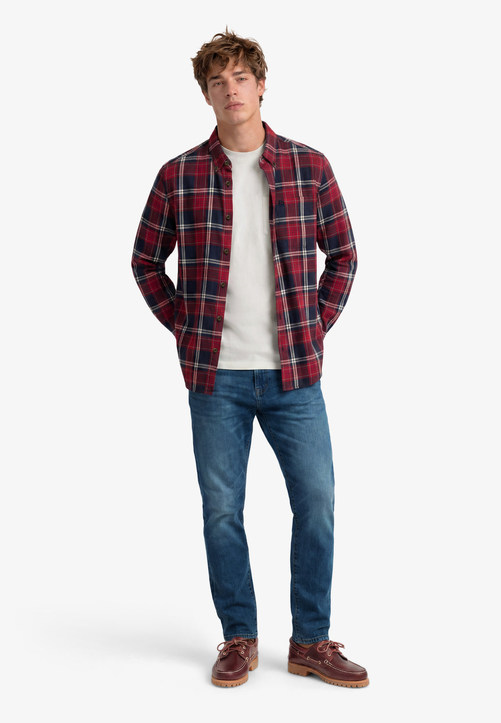 Long Sleeve Cotton Lumberjack Shirt