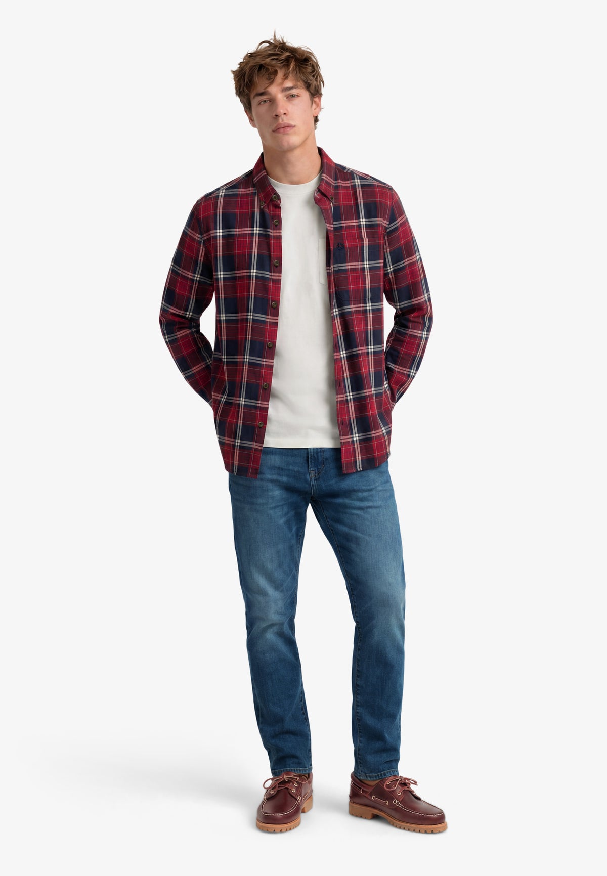 Long Sleeve Cotton Lumberjack Shirt
