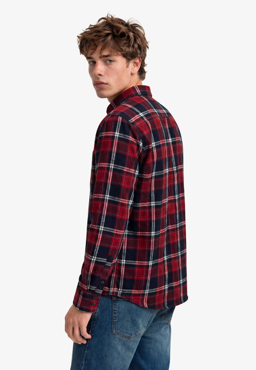 Long Sleeve Cotton Lumberjack Shirt