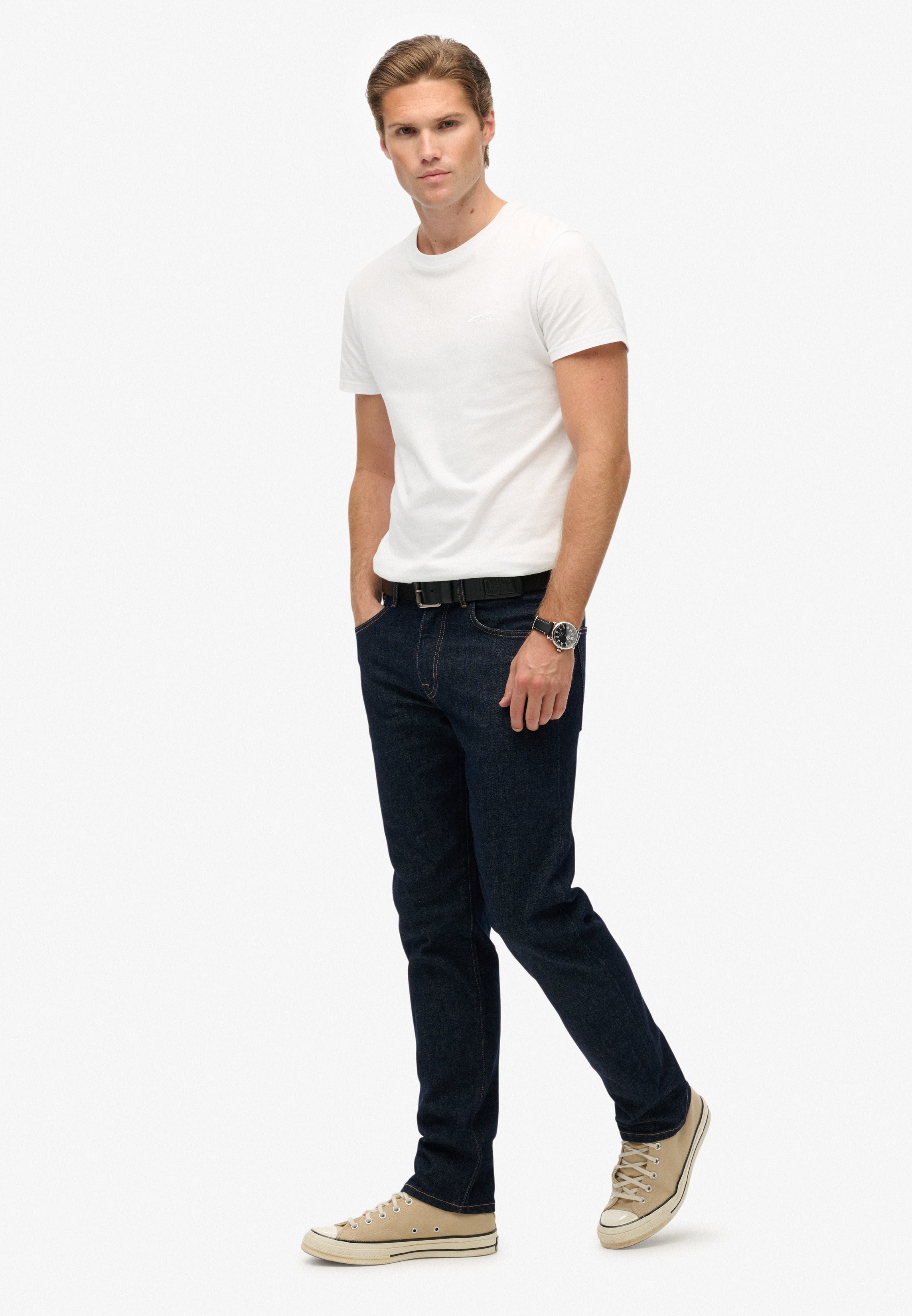 Organic Cotton Vintage Slim Straight Jeans