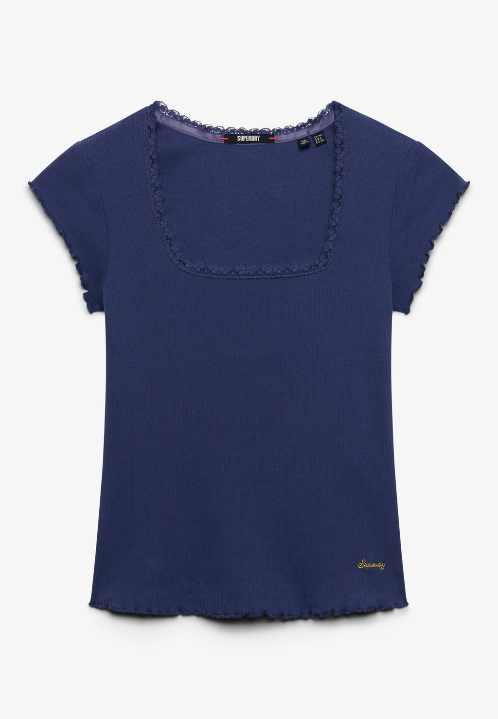 Essential Square Neck Short Sleeve T-Shirt