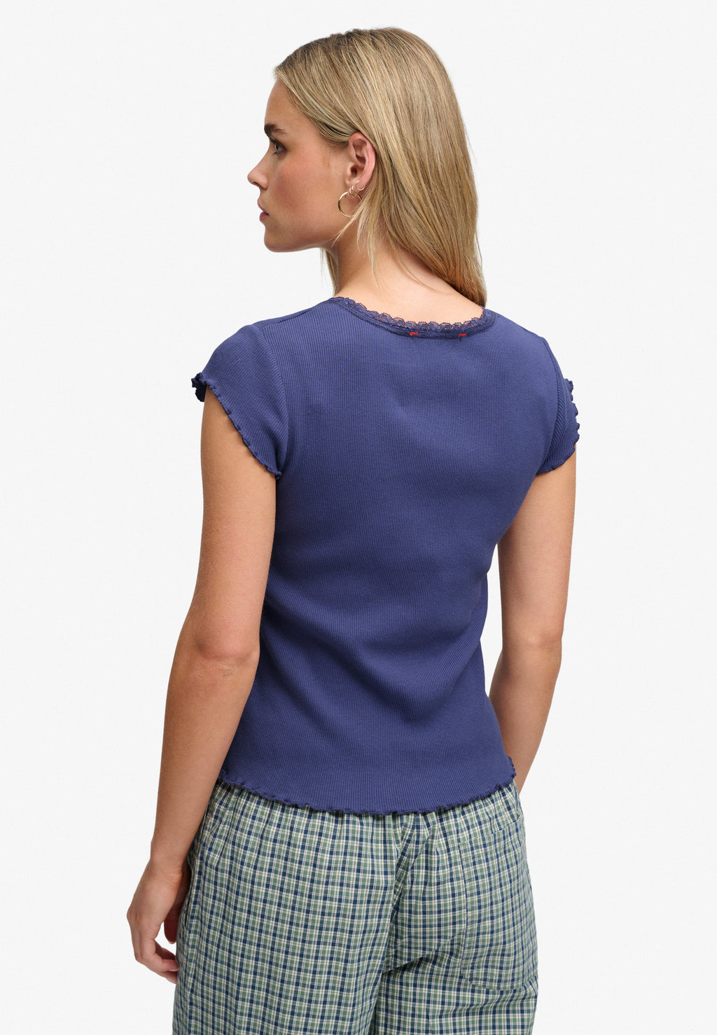 Essential Square Neck Short Sleeve T-Shirt