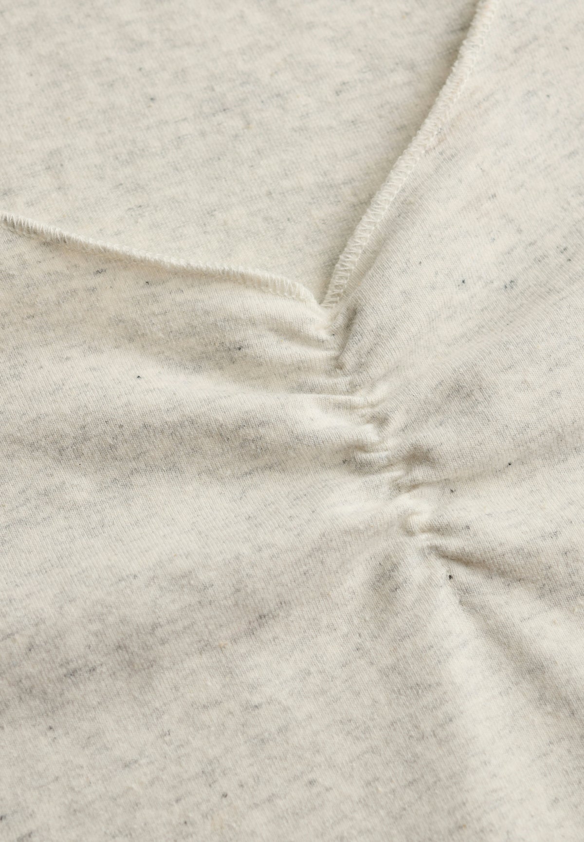 Athletic Essential Gathered Long Sleeve Top