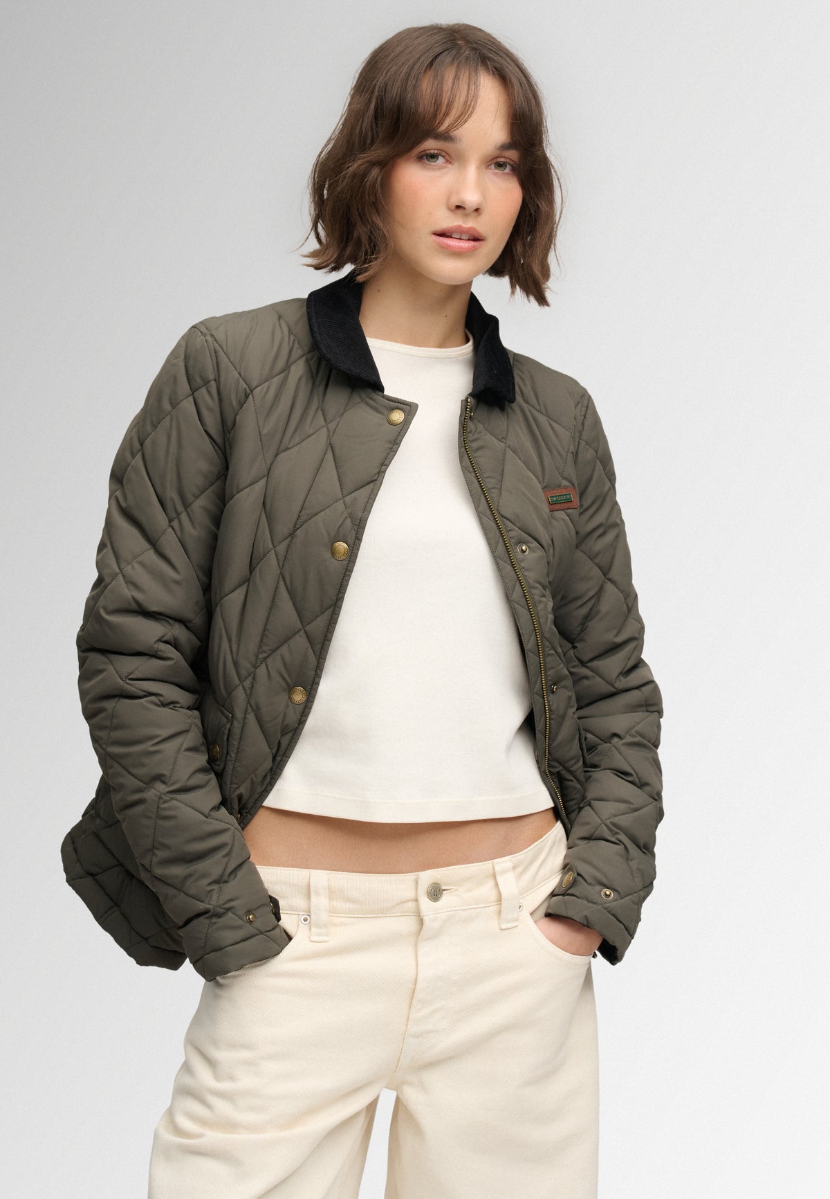Cord Trimmed Liner Jacket