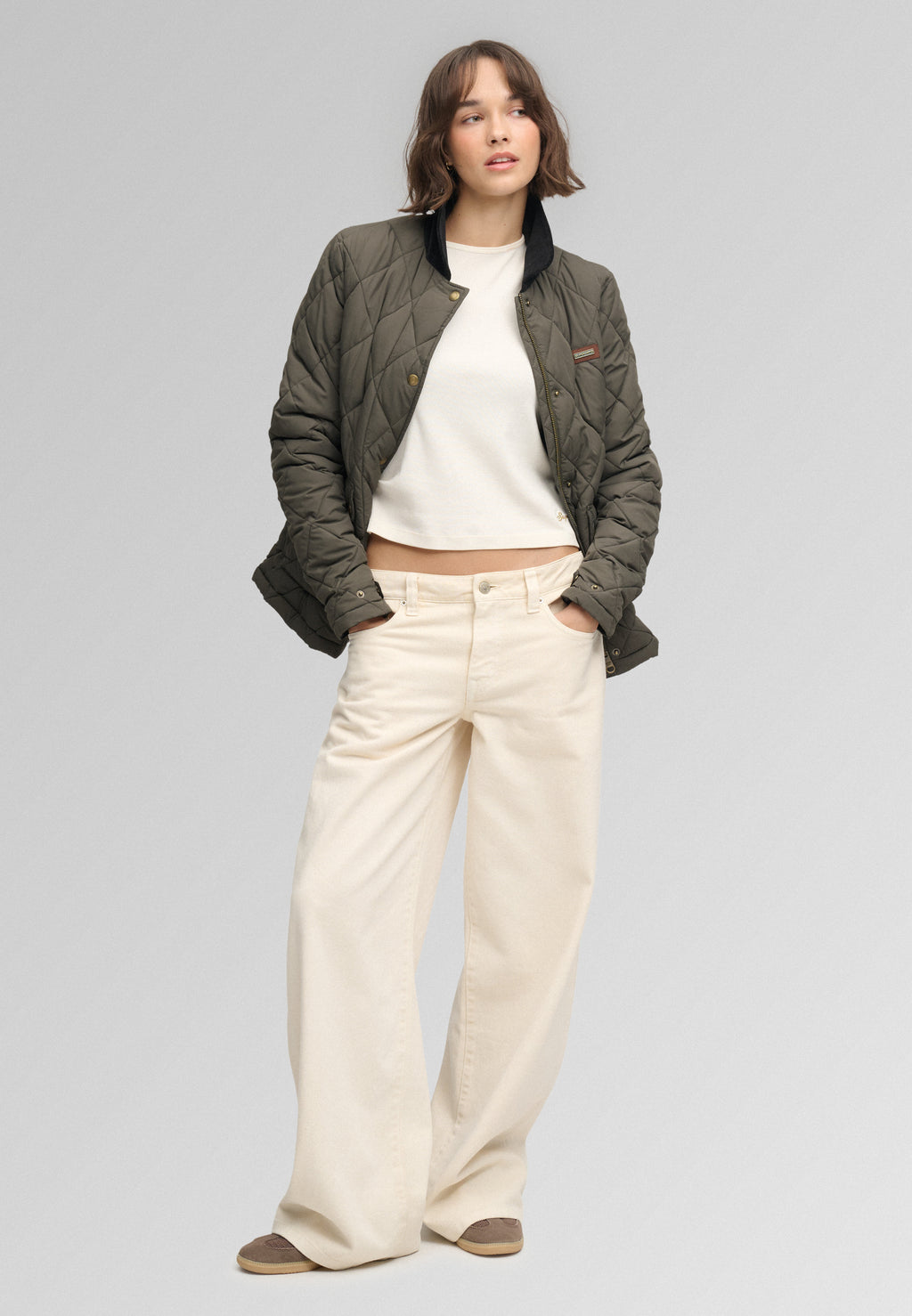 Cord Trimmed Liner Jacket