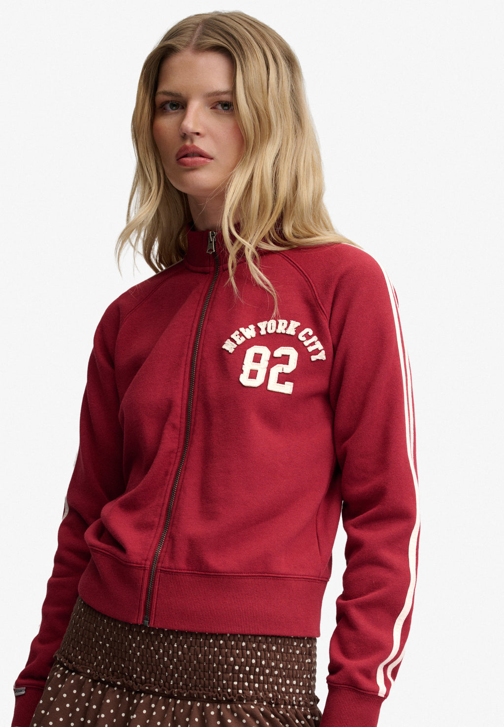 Athletic Applique Track Top