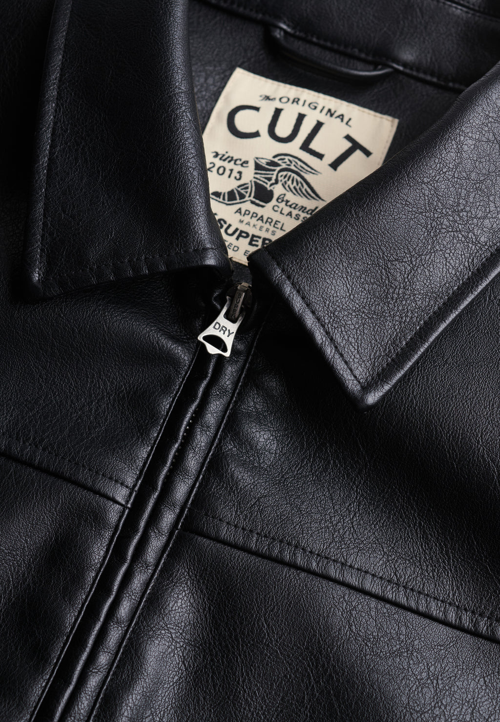 Collared Oversized Bomber Jacket