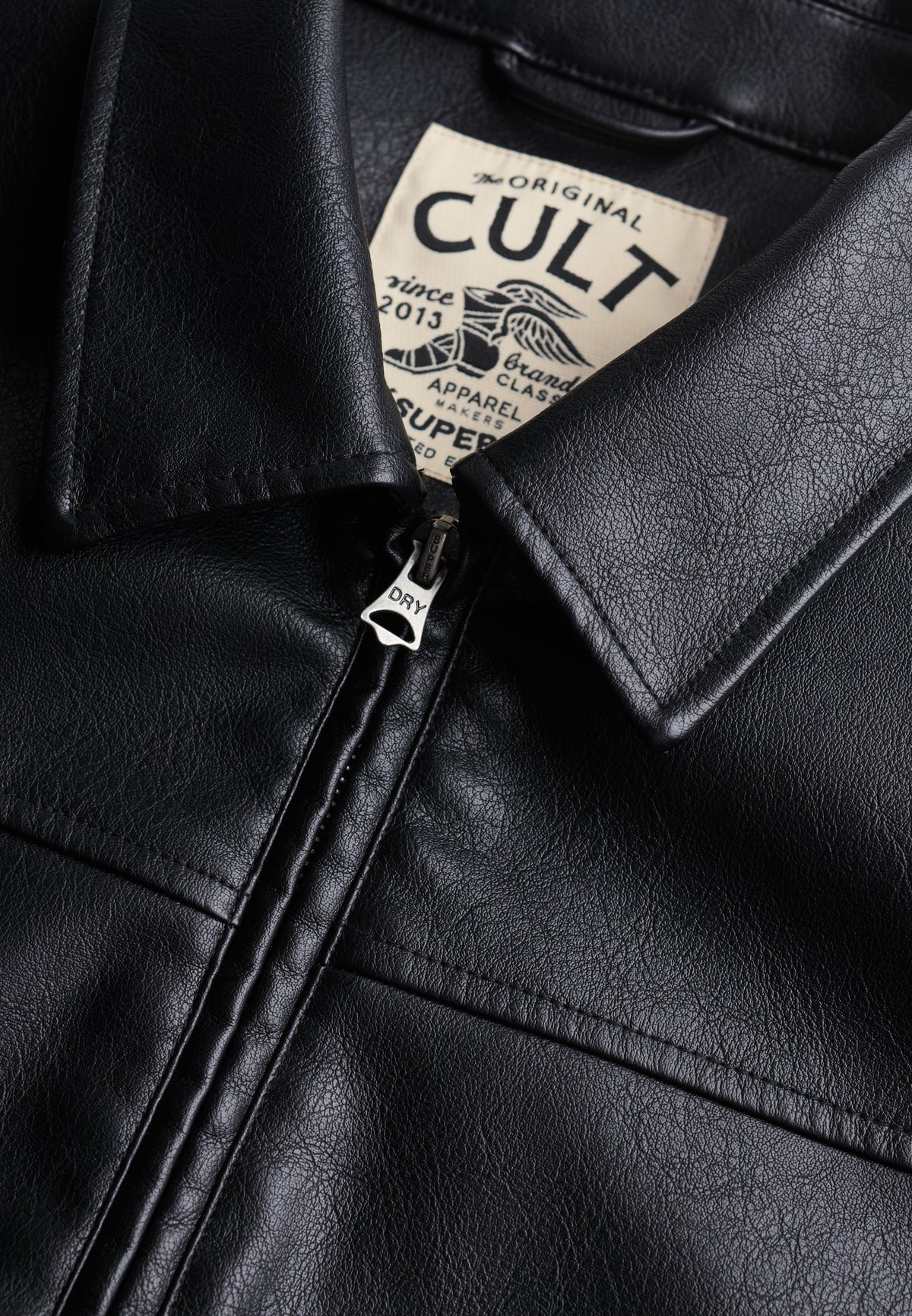 Collared Oversized Bomber Jacket