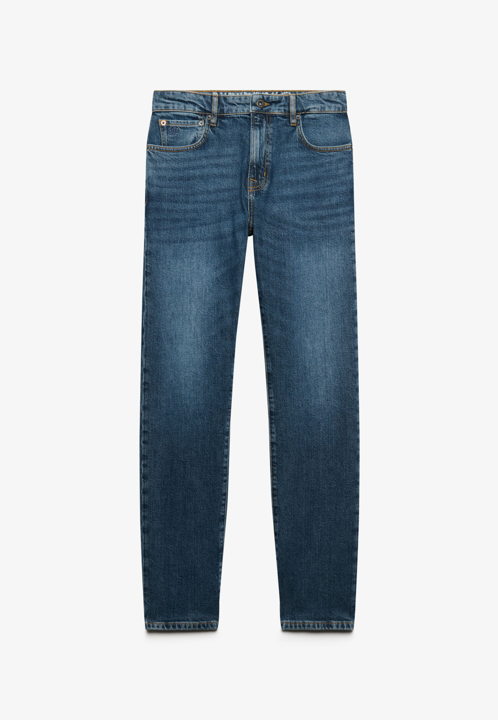 Organic Cotton Vintage Slim Straight Jeans