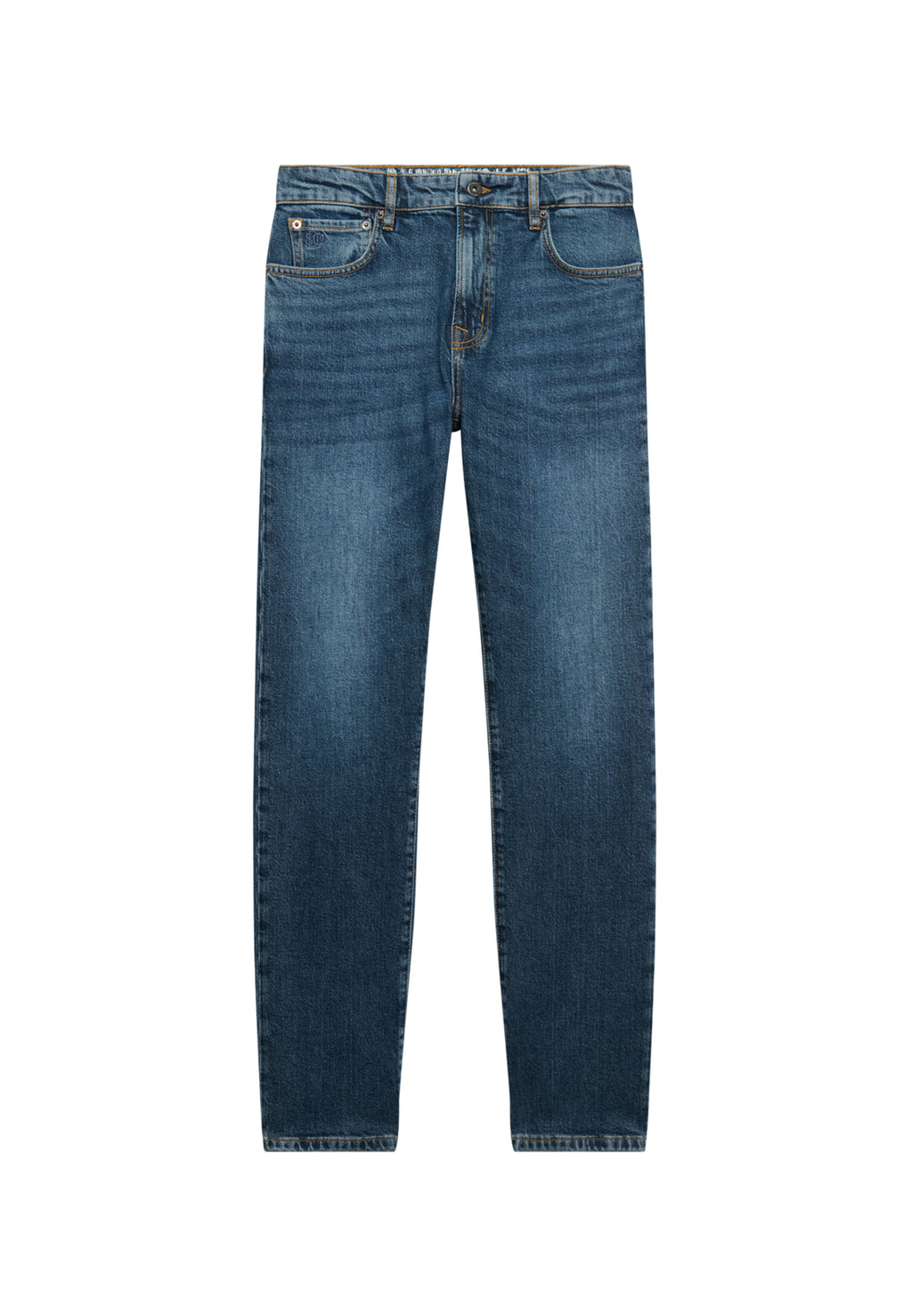 Organic Cotton Vintage Slim Straight Jeans