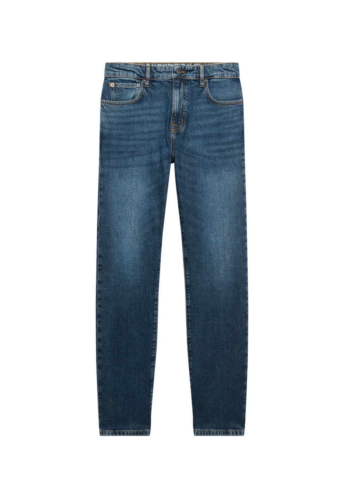 Organic Cotton Vintage Slim Straight Jeans