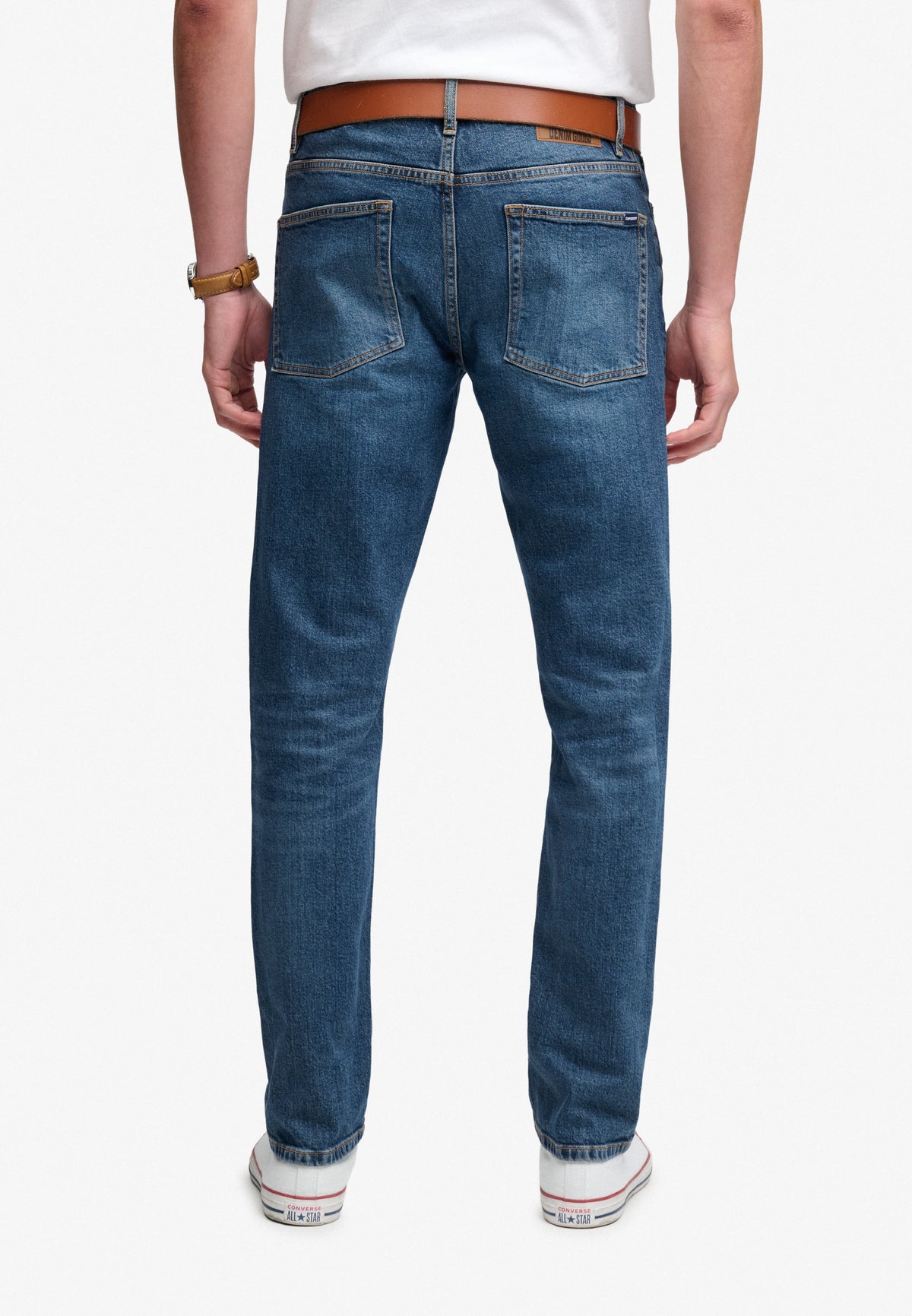 Organic Cotton Vintage Slim Straight Jeans