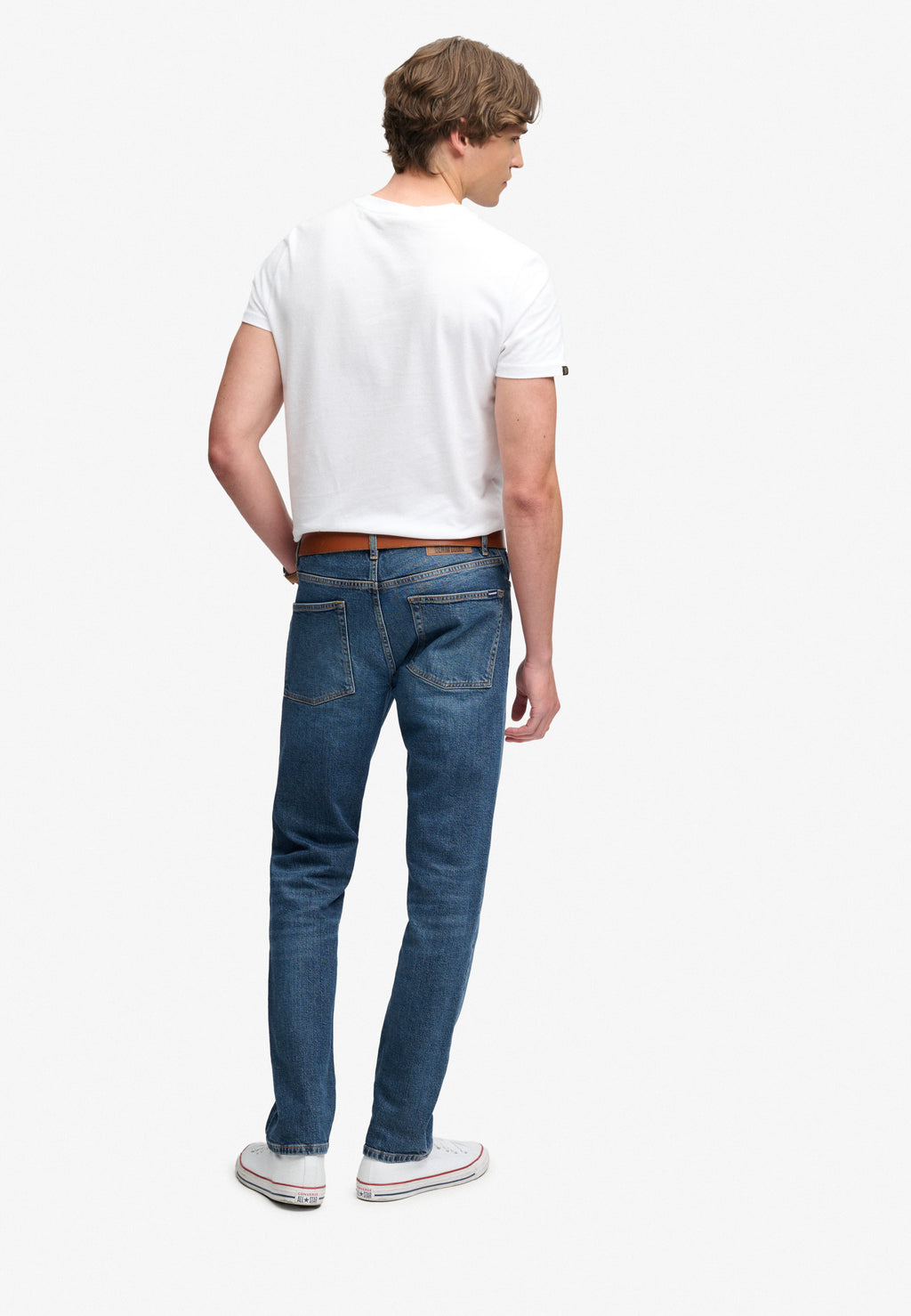 Organic Cotton Vintage Slim Straight Jeans