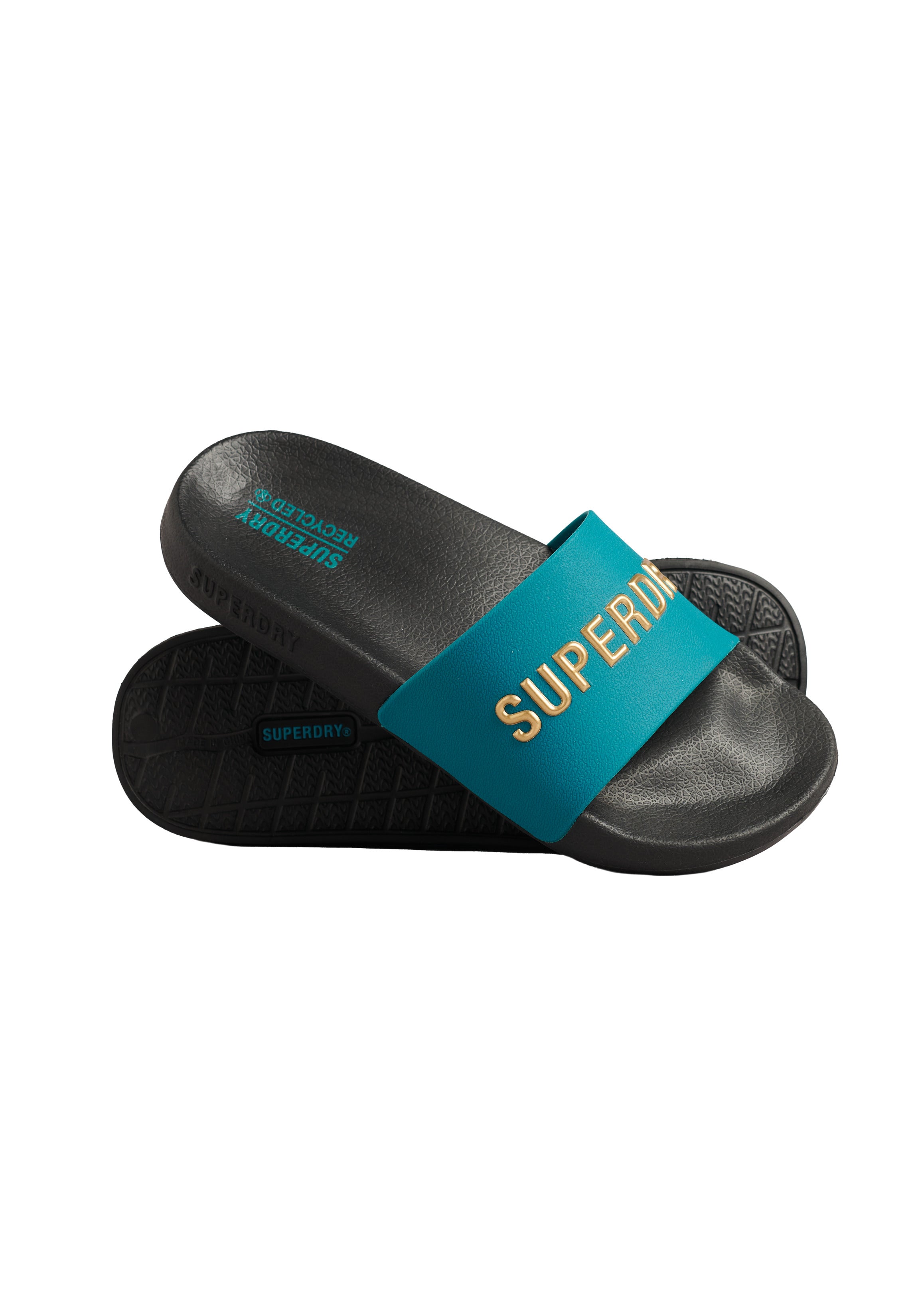 Vegan Code Logo Pool Sliders