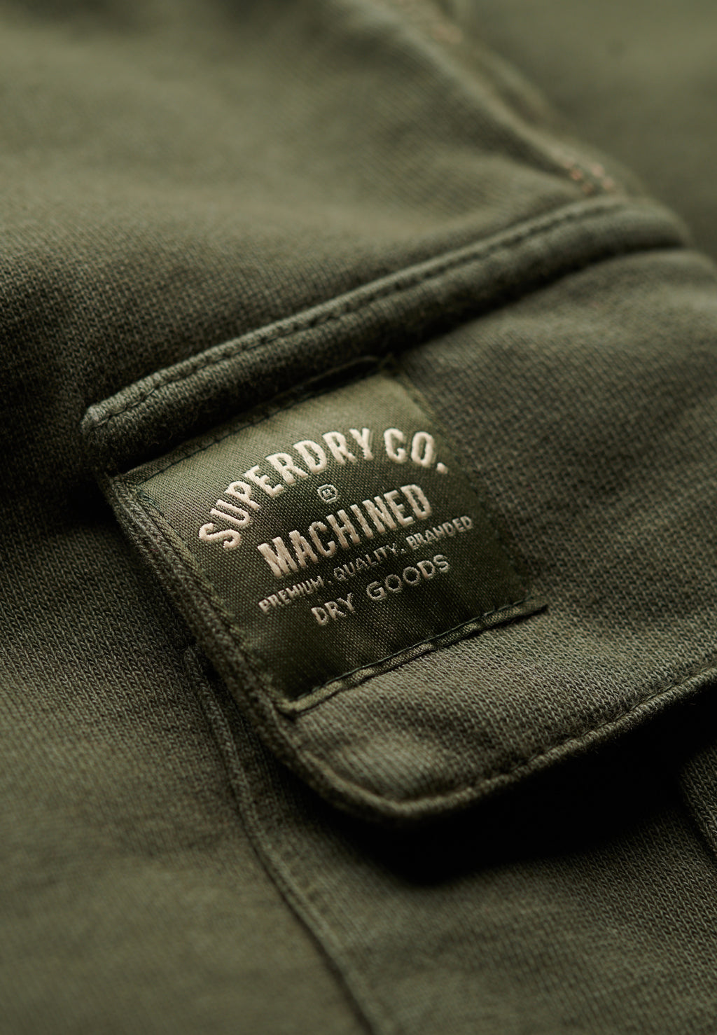 Contrast Stitch Cargo Short