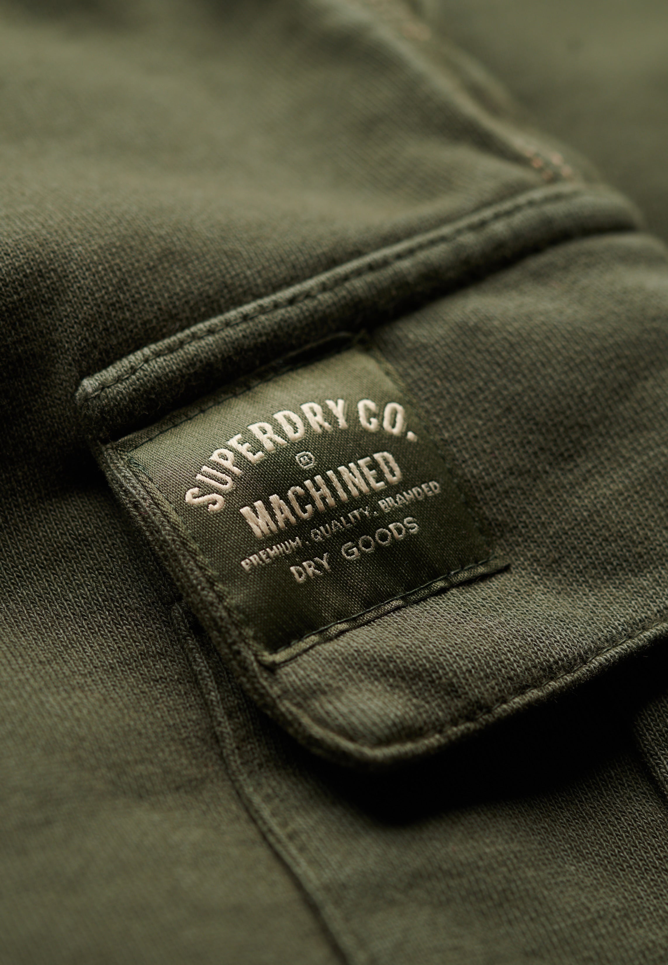 Contrast Stitch Cargo Short