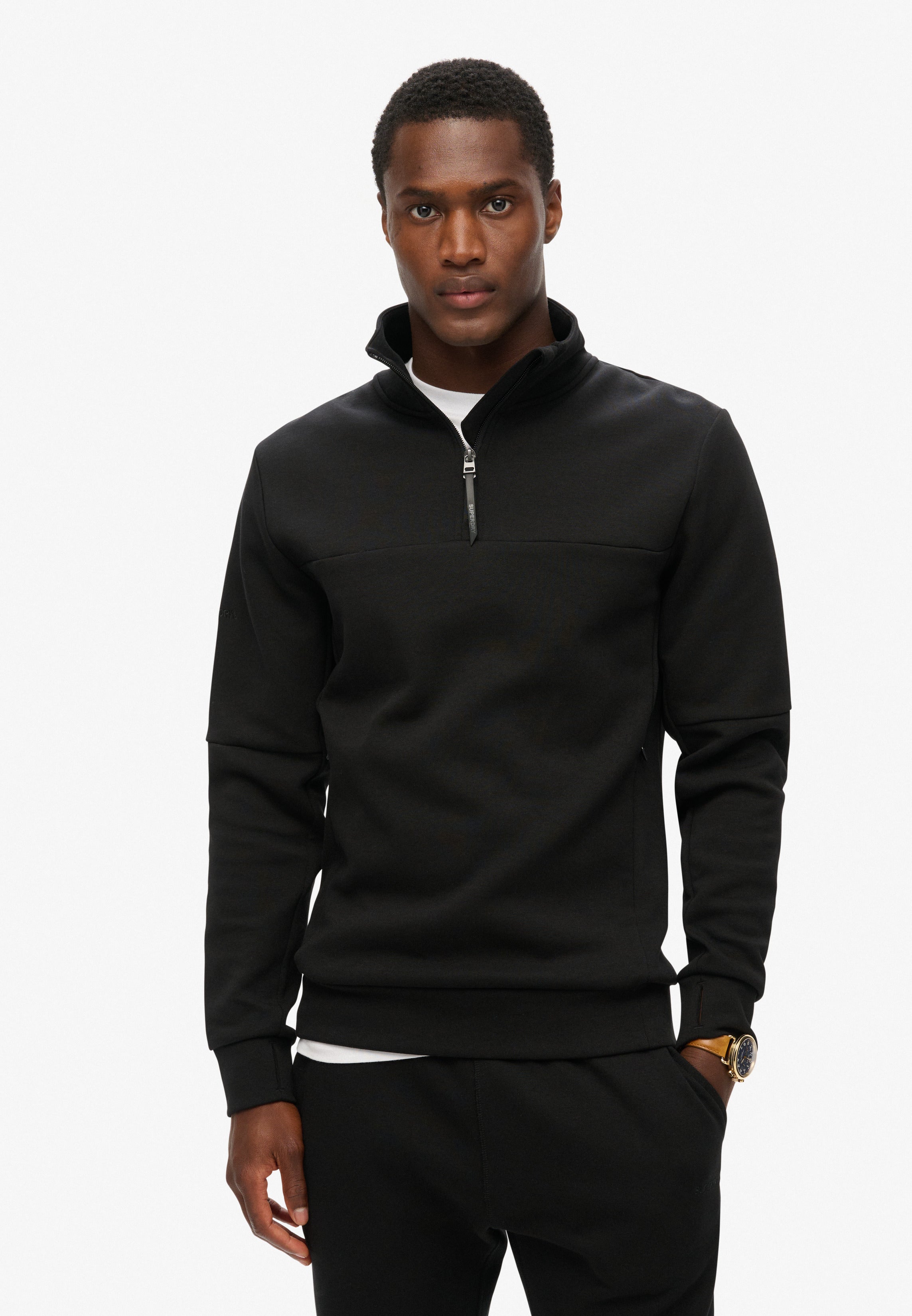 Tech Loose Half Zip Sweatshirt