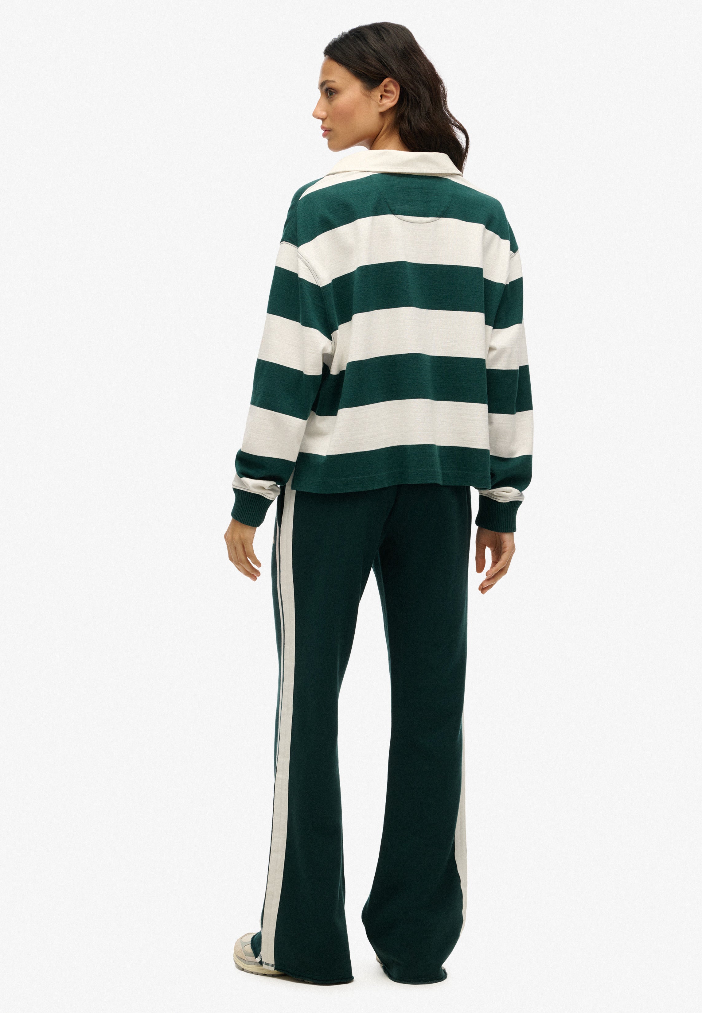 Athletic Essentials Stripe Flare Joggers