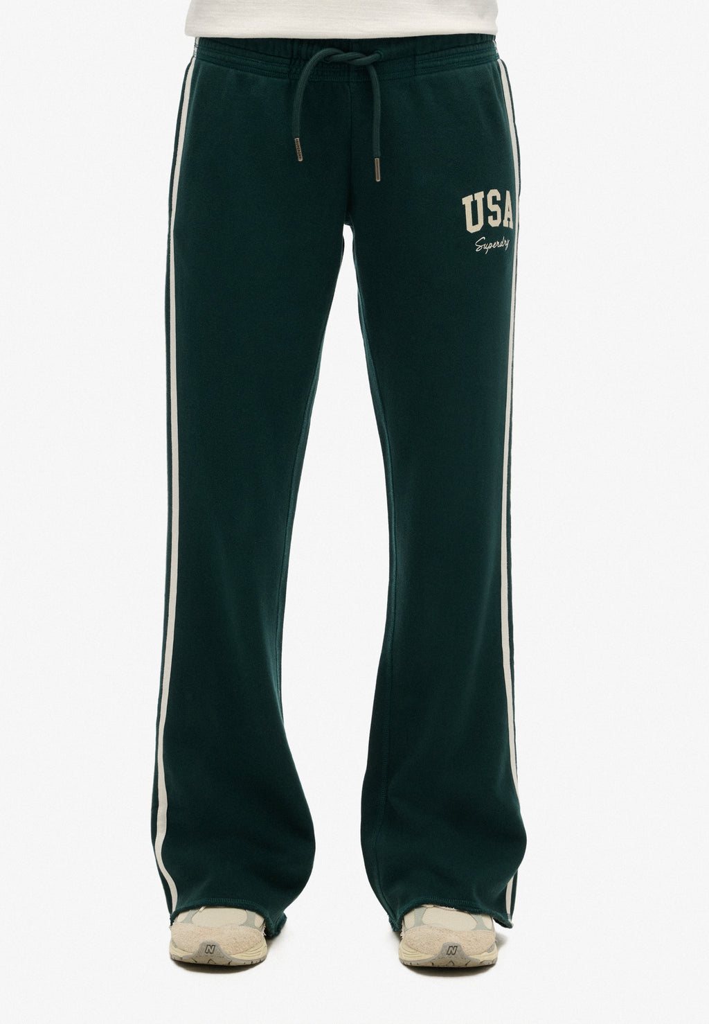 Athletic Essentials Stripe Flare Joggers