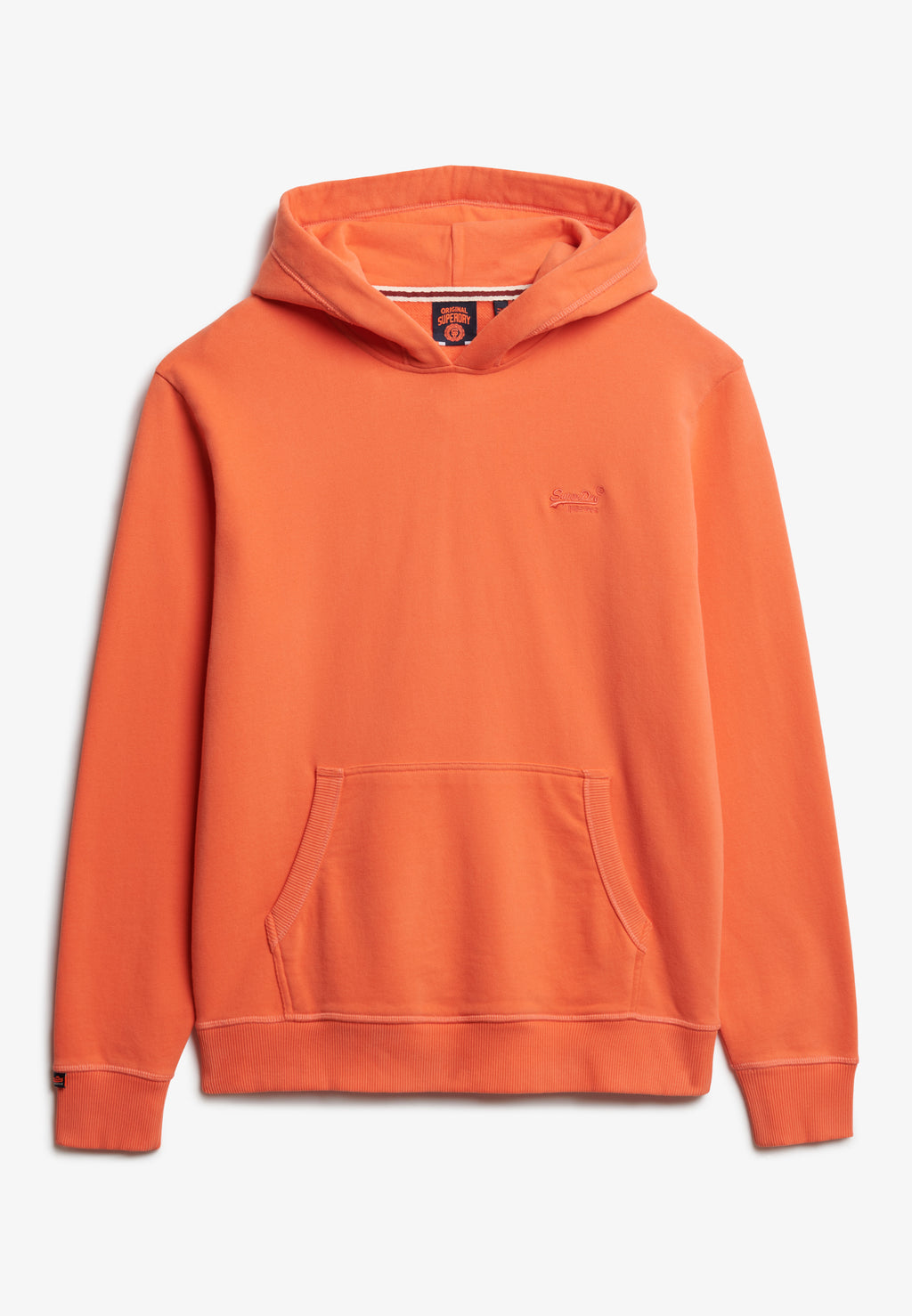 Essential Logo Half Brushed Hoodie