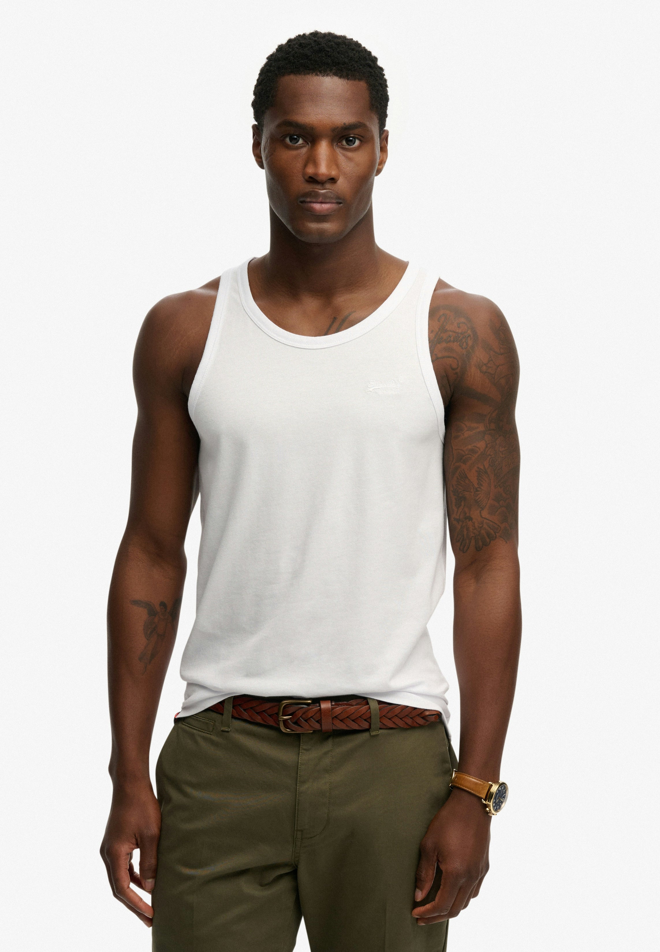 Unbrushed Essential Logo Vest