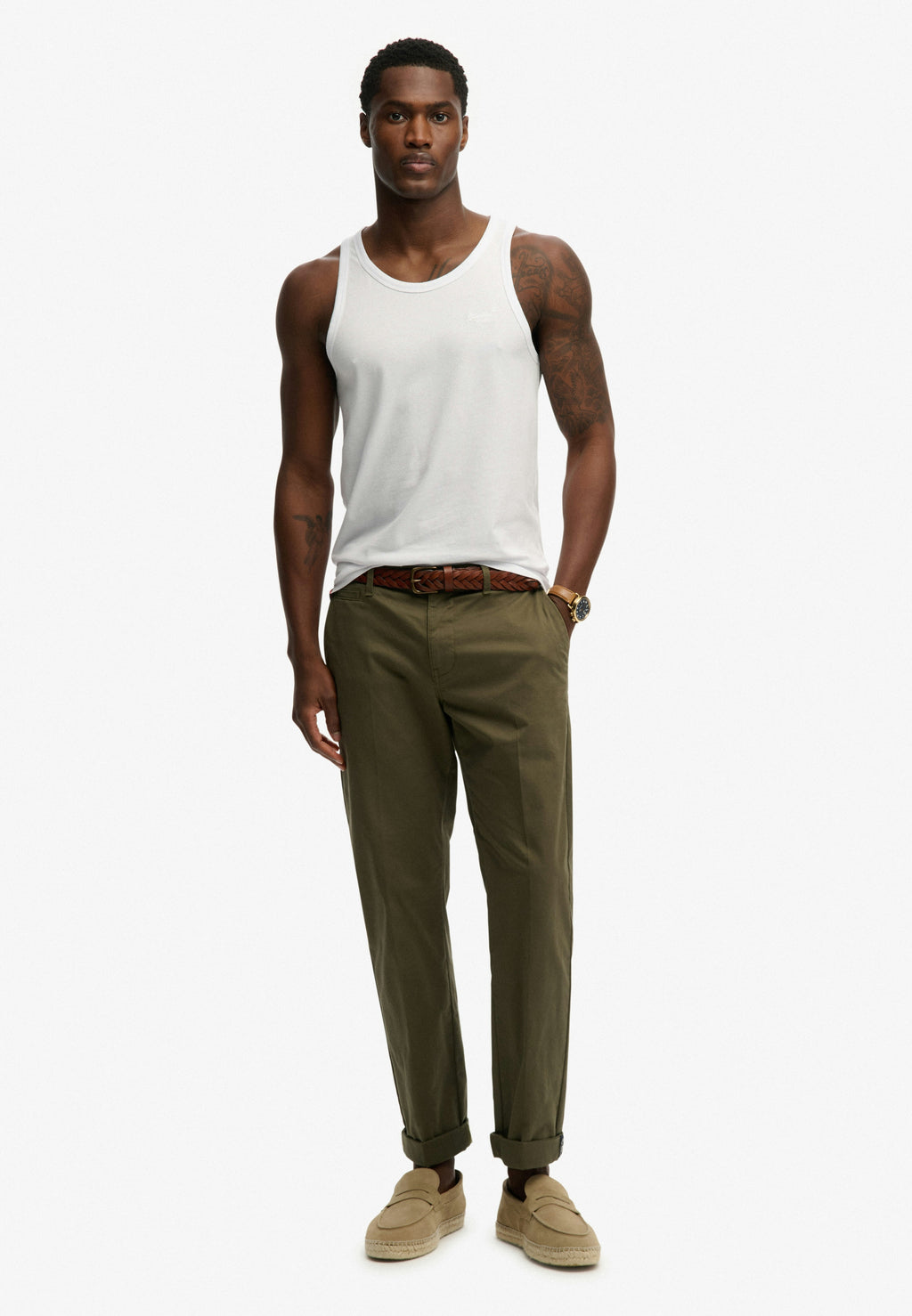 Unbrushed Essential Logo Vest