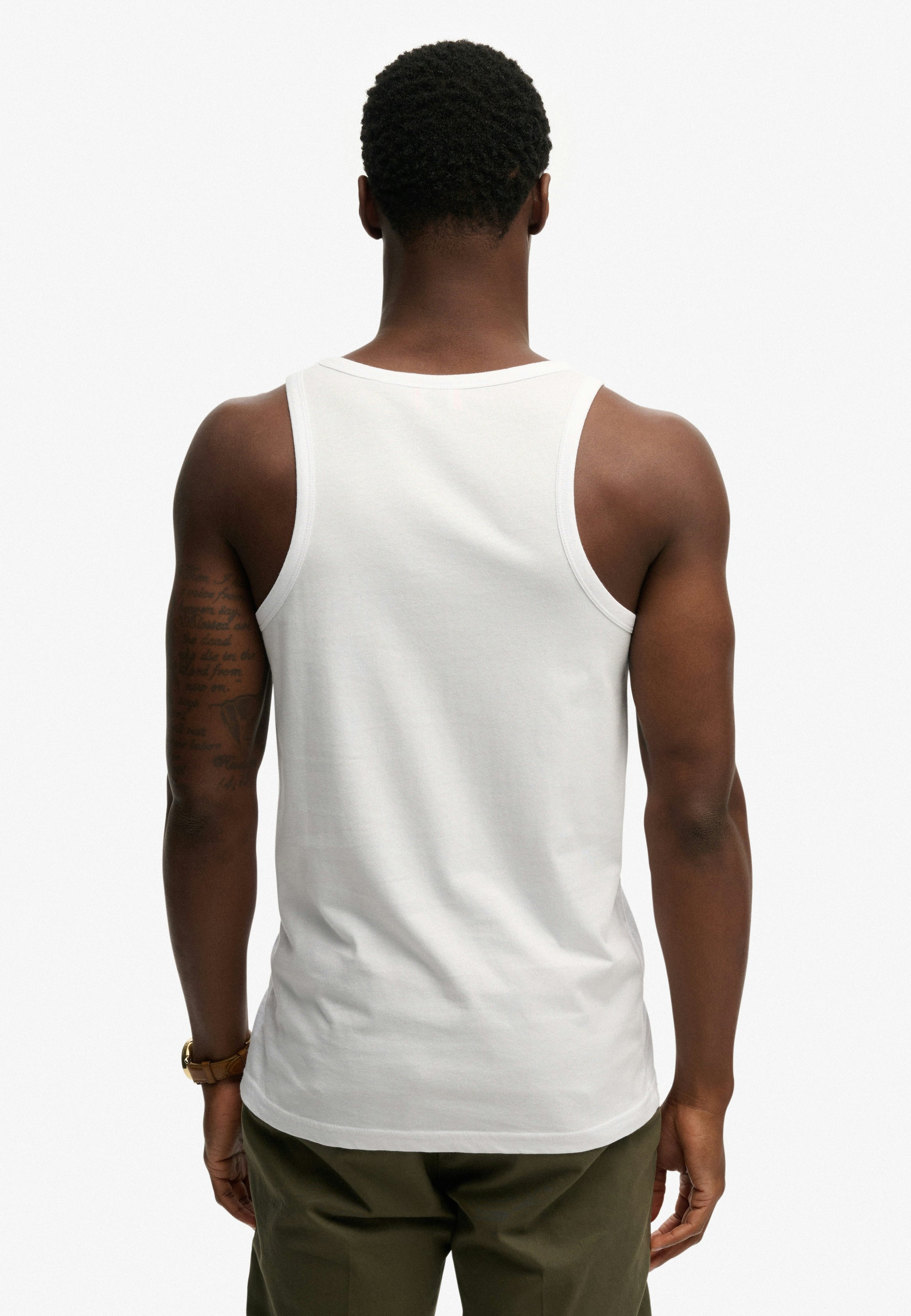 Unbrushed Essential Logo Vest