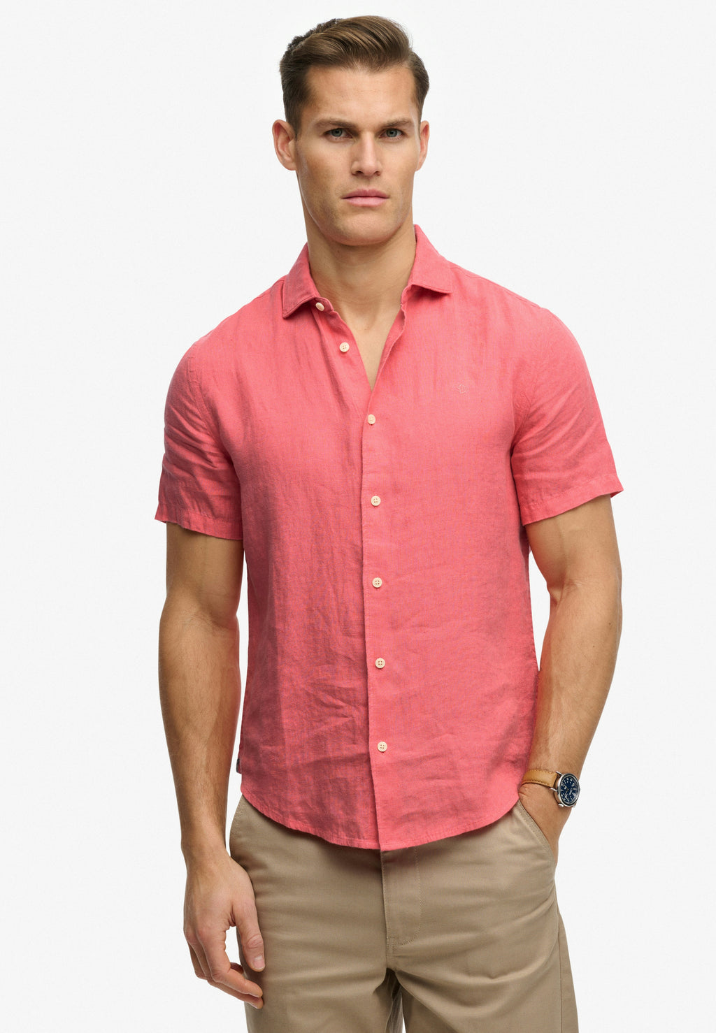 Riviera Short Sleeve Linen Shirt
