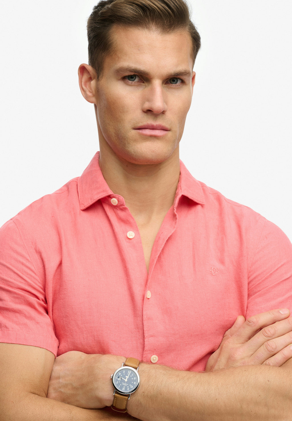 Riviera Short Sleeve Linen Shirt