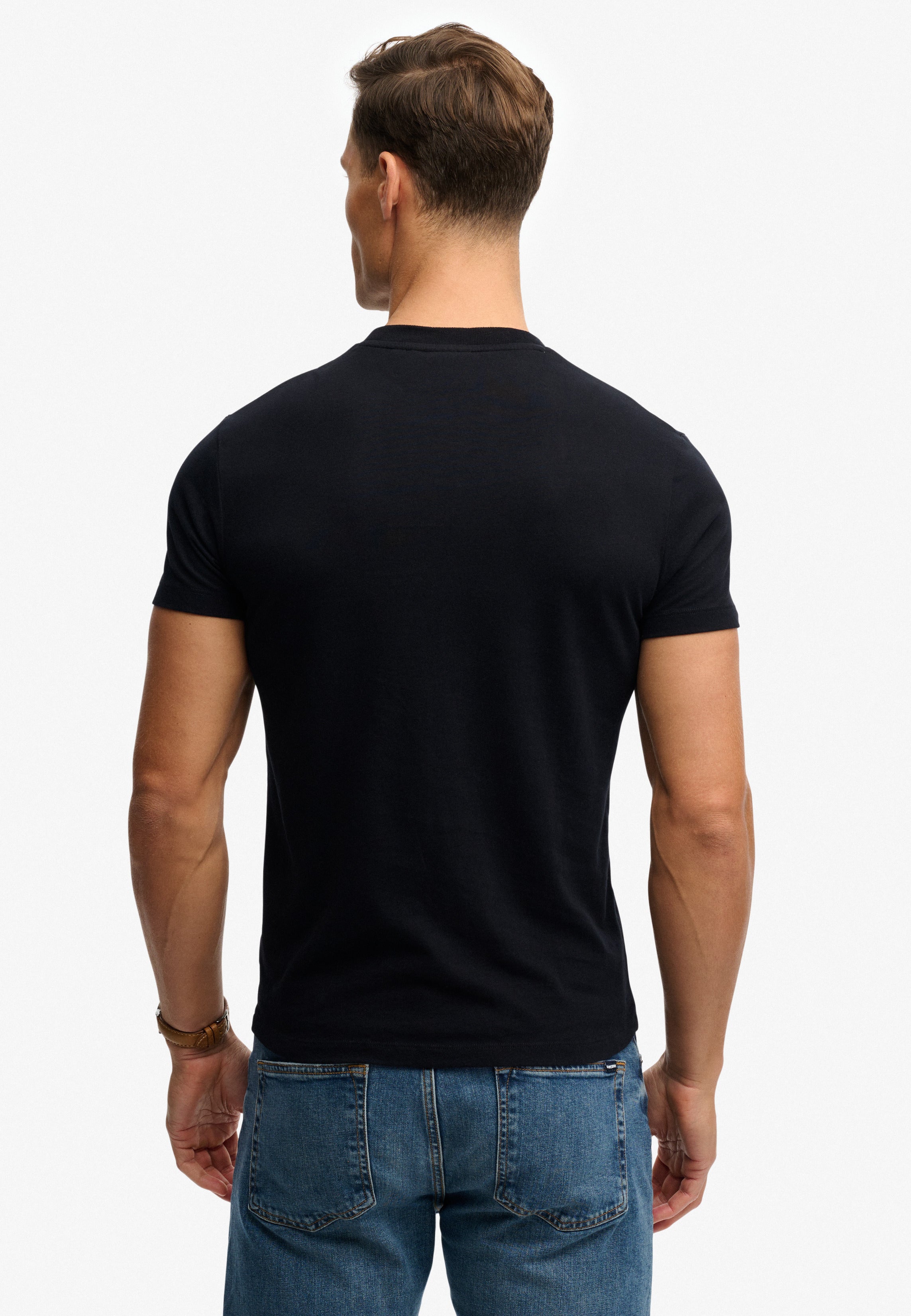 Essential Contrast Embroidered T-Shirt