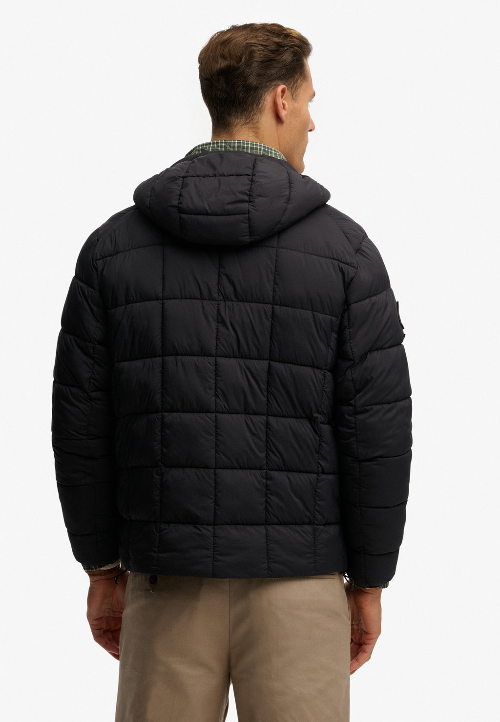 Hooded Box Quilt Fuji Lite Jacket