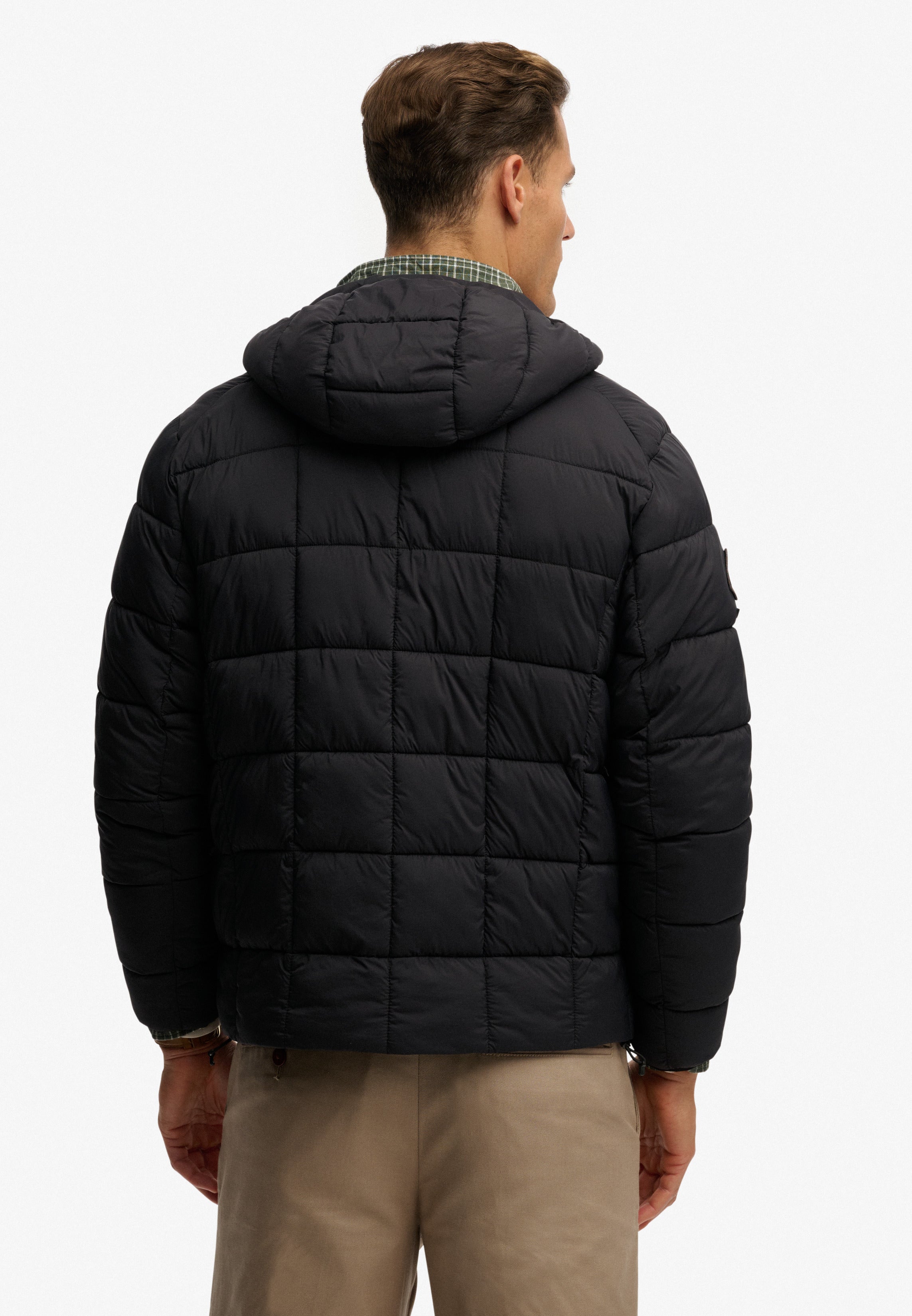 Hooded Box Quilt Fuji Lite Jacket