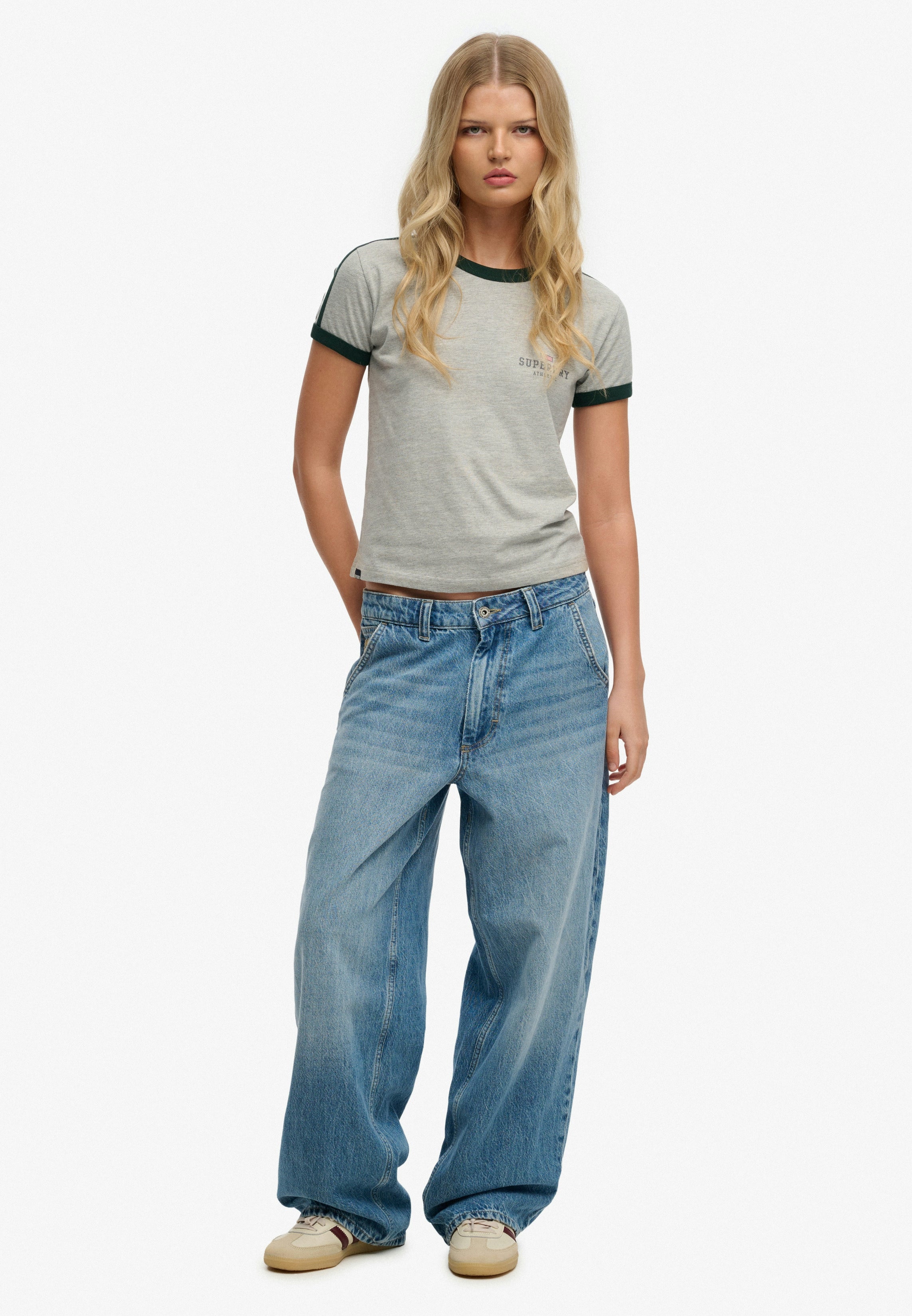 Athletic Essentials Graphic Ringer T-Shirt