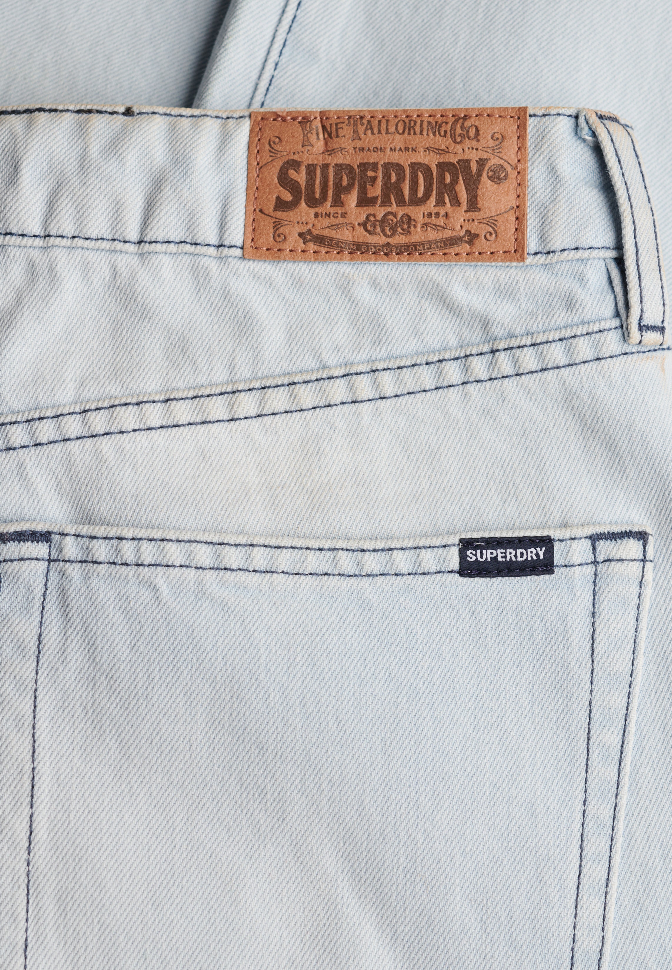 Mid Rise Wide Leg Jeans