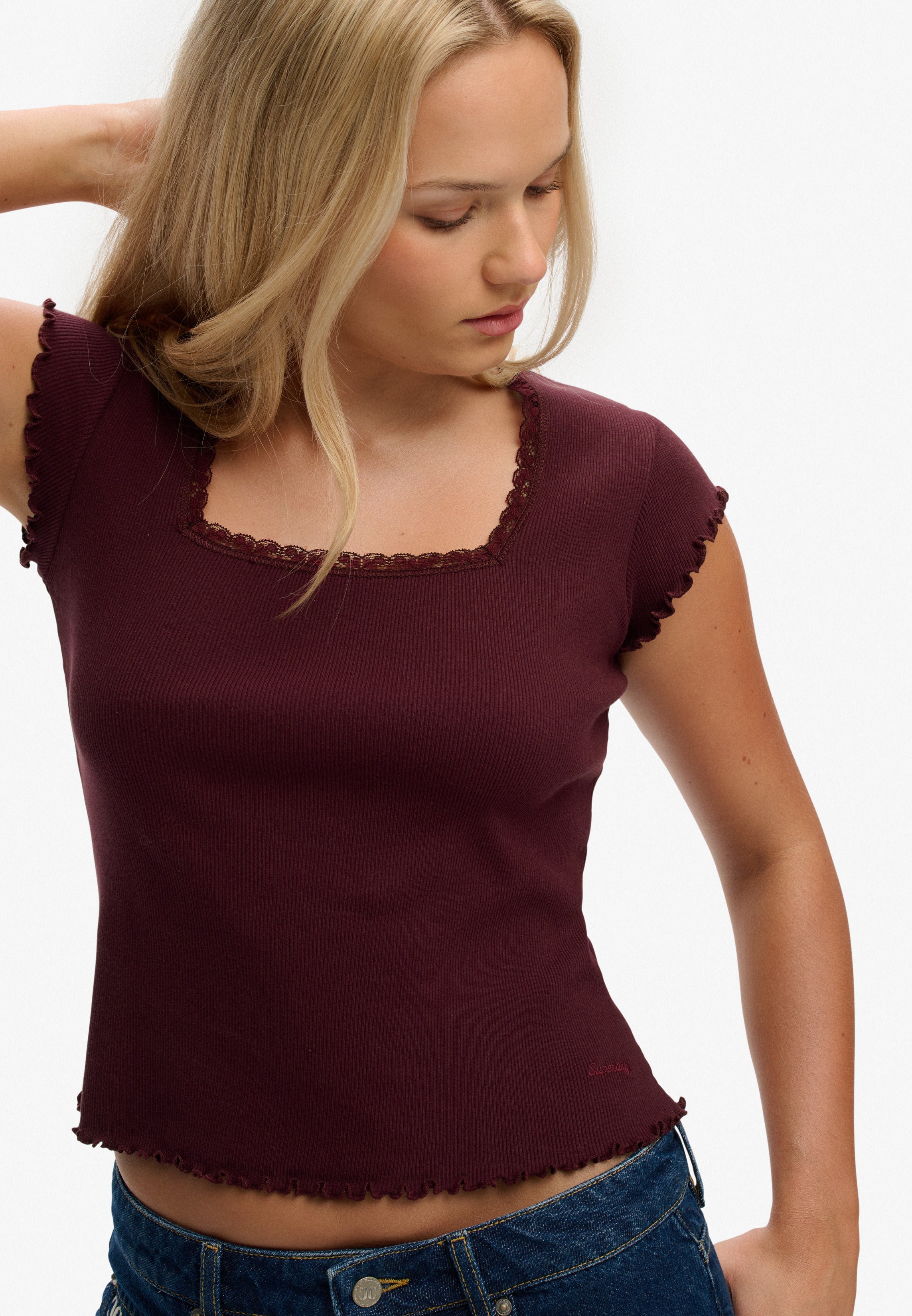 Athletic Essentials Square Neck T-Shirt