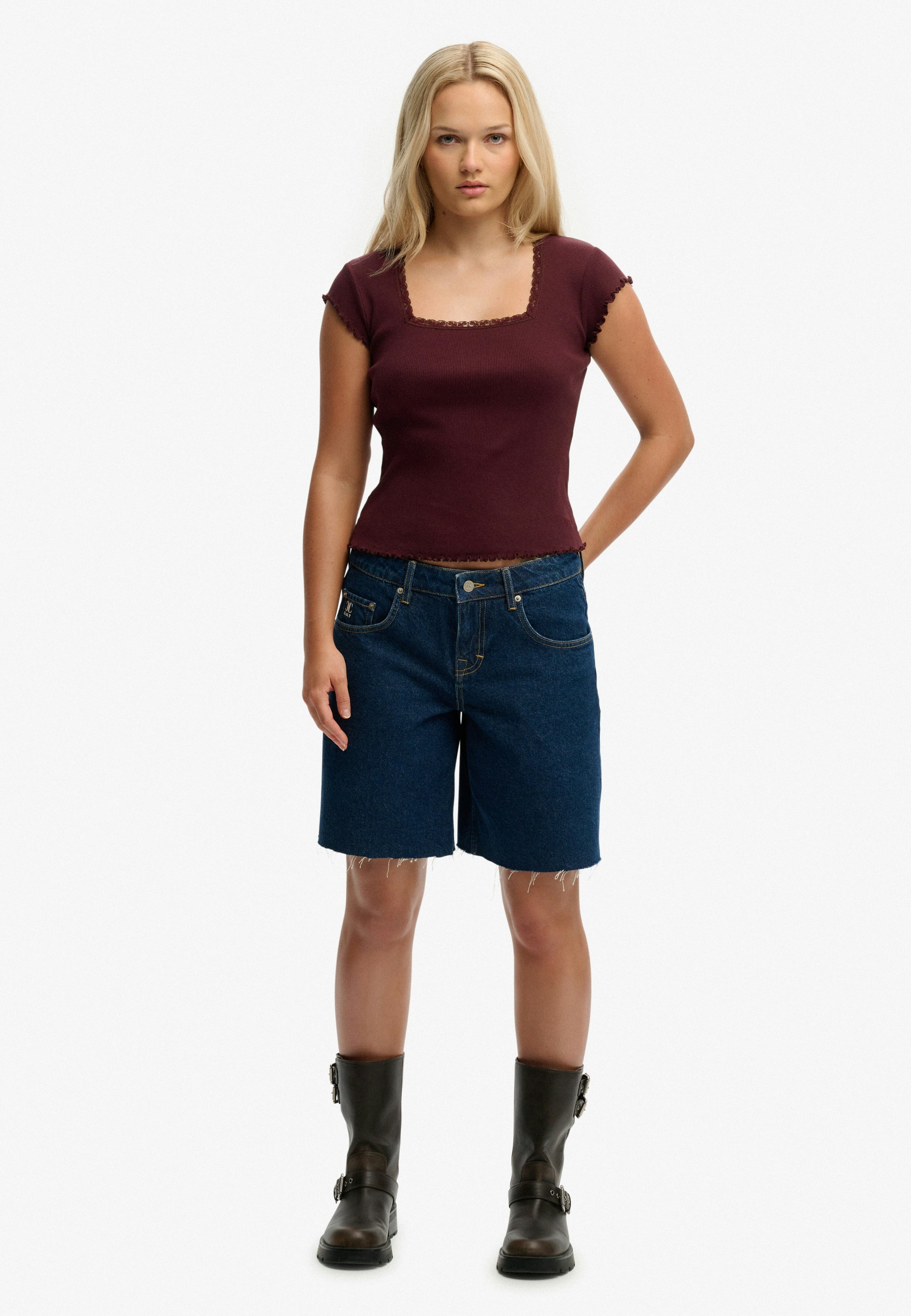 Athletic Essentials Square Neck T-Shirt